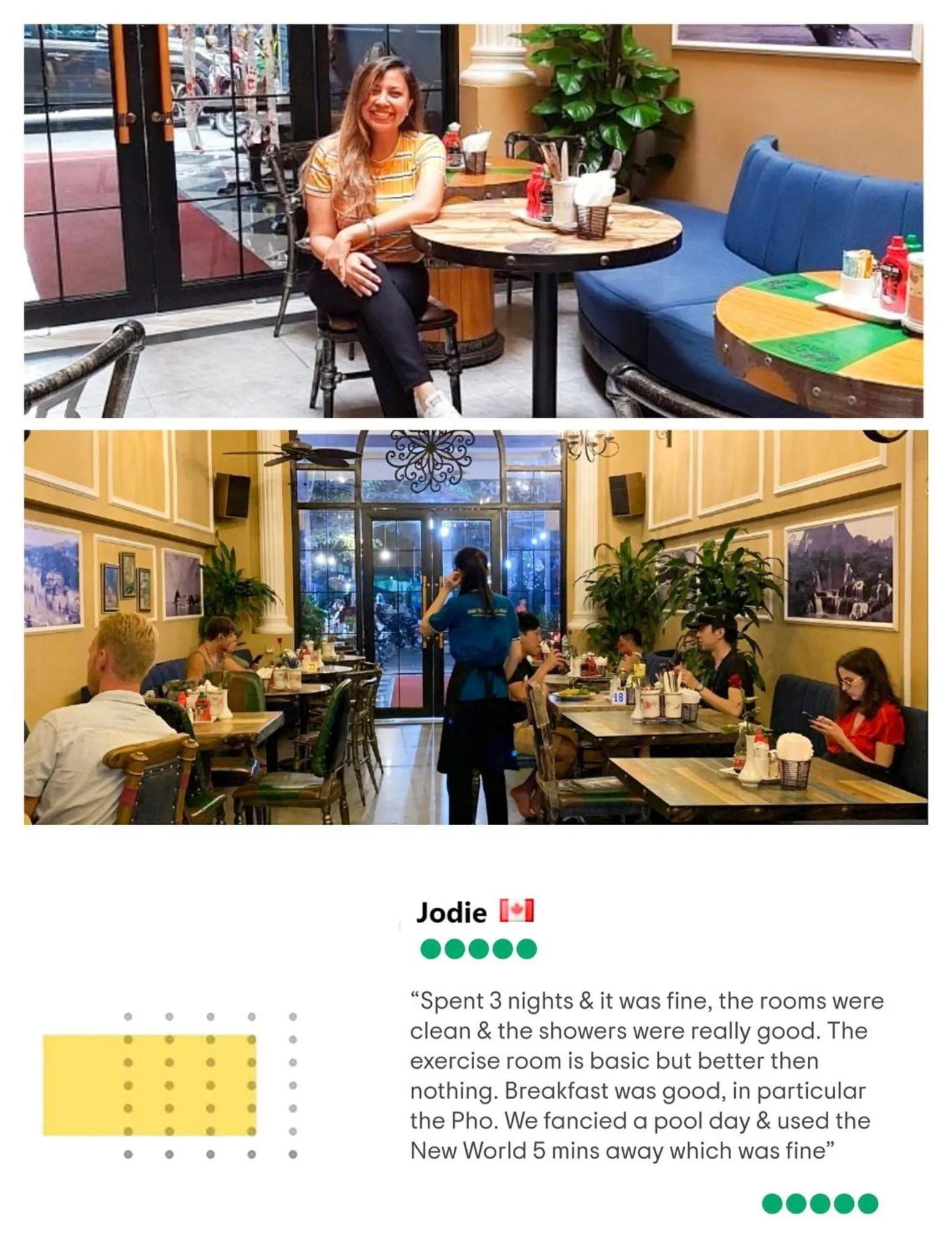 Guests in Little Charm Hanoi Hostel