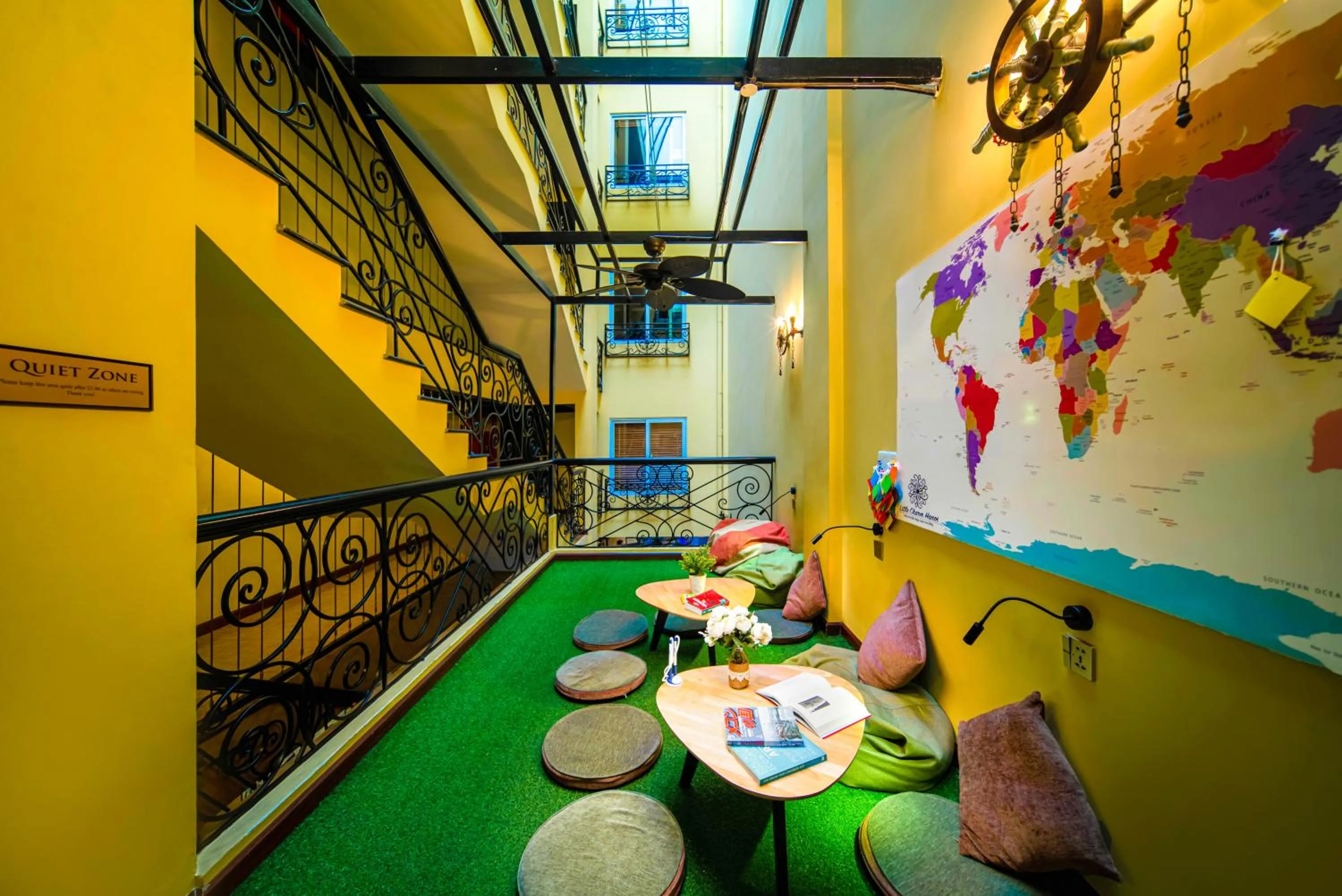 Natural landscape in Little Charm Hanoi Hostel