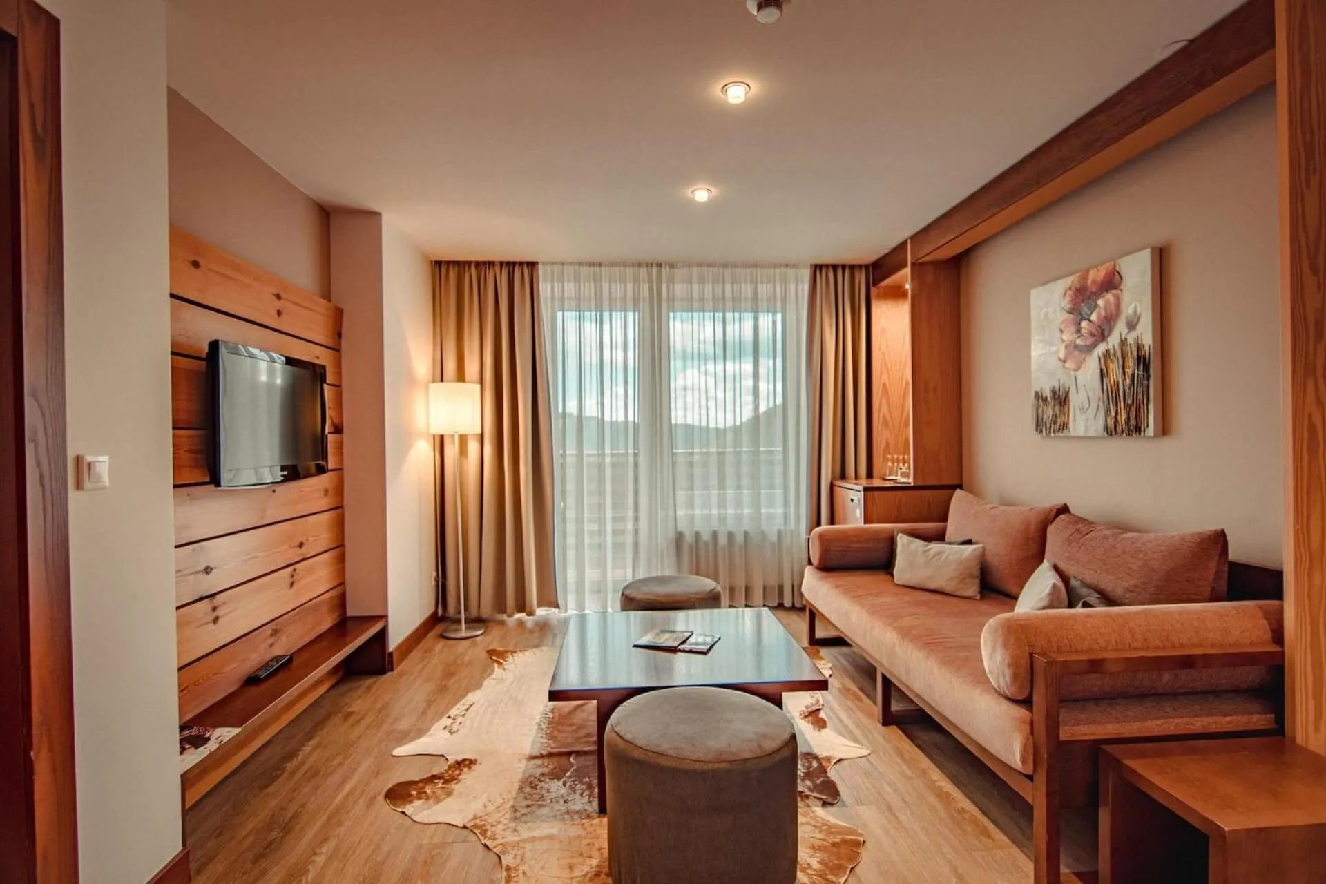 Living room in Hotel Partizán