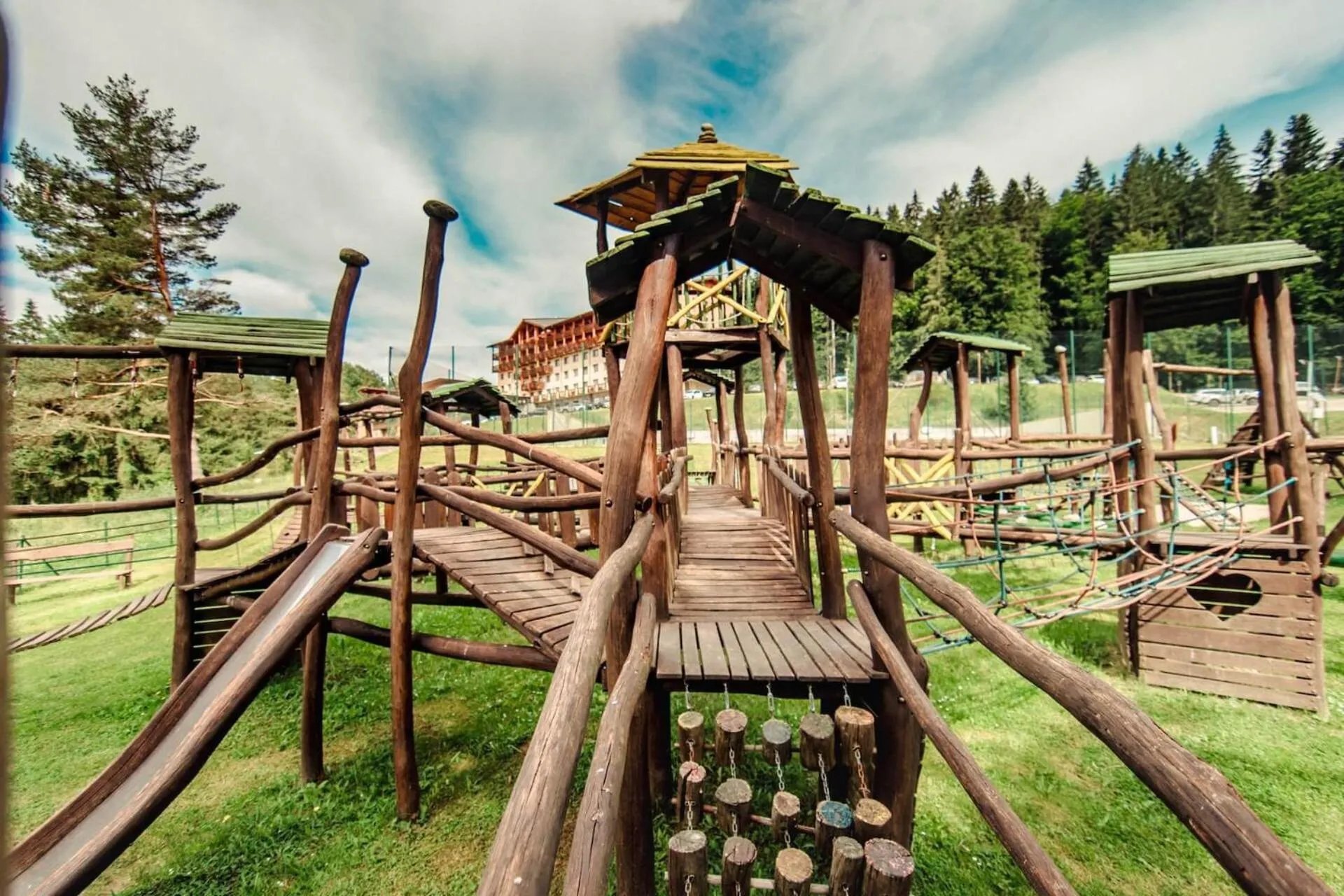 Children play ground in Hotel Partizán