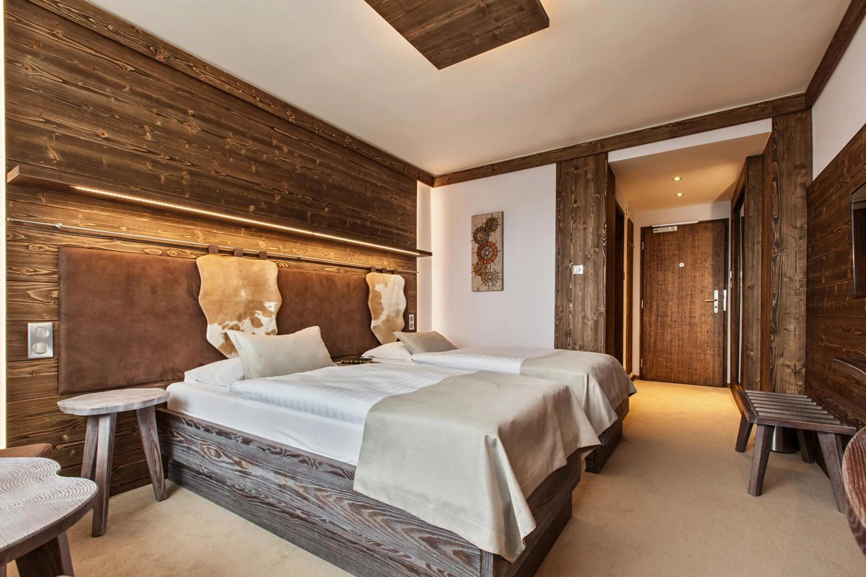 Bed in Hotel Partizán