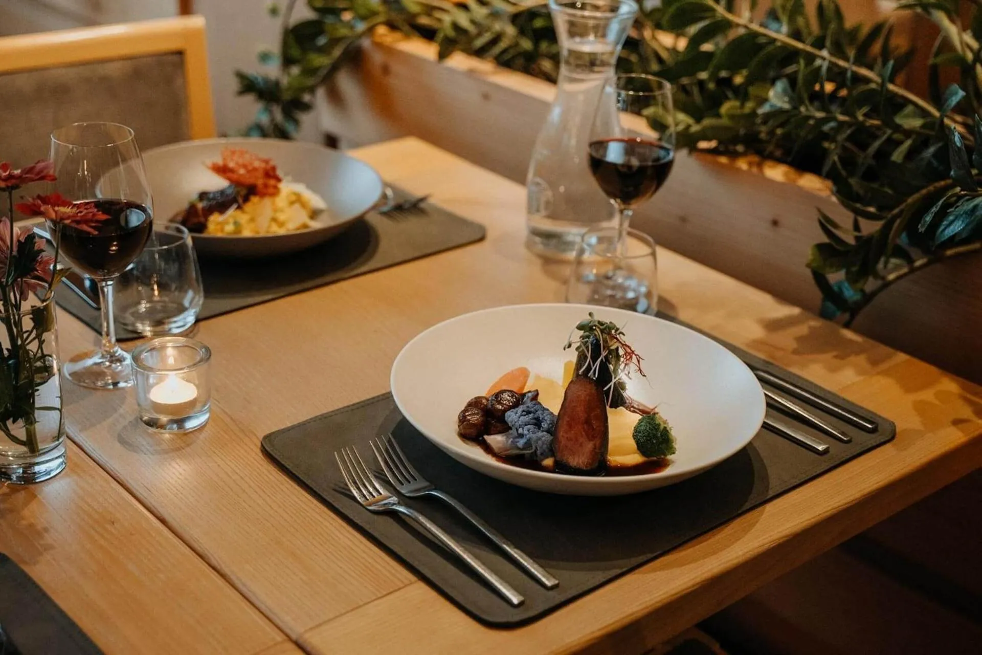 Food close-up in Hotel Partizán
