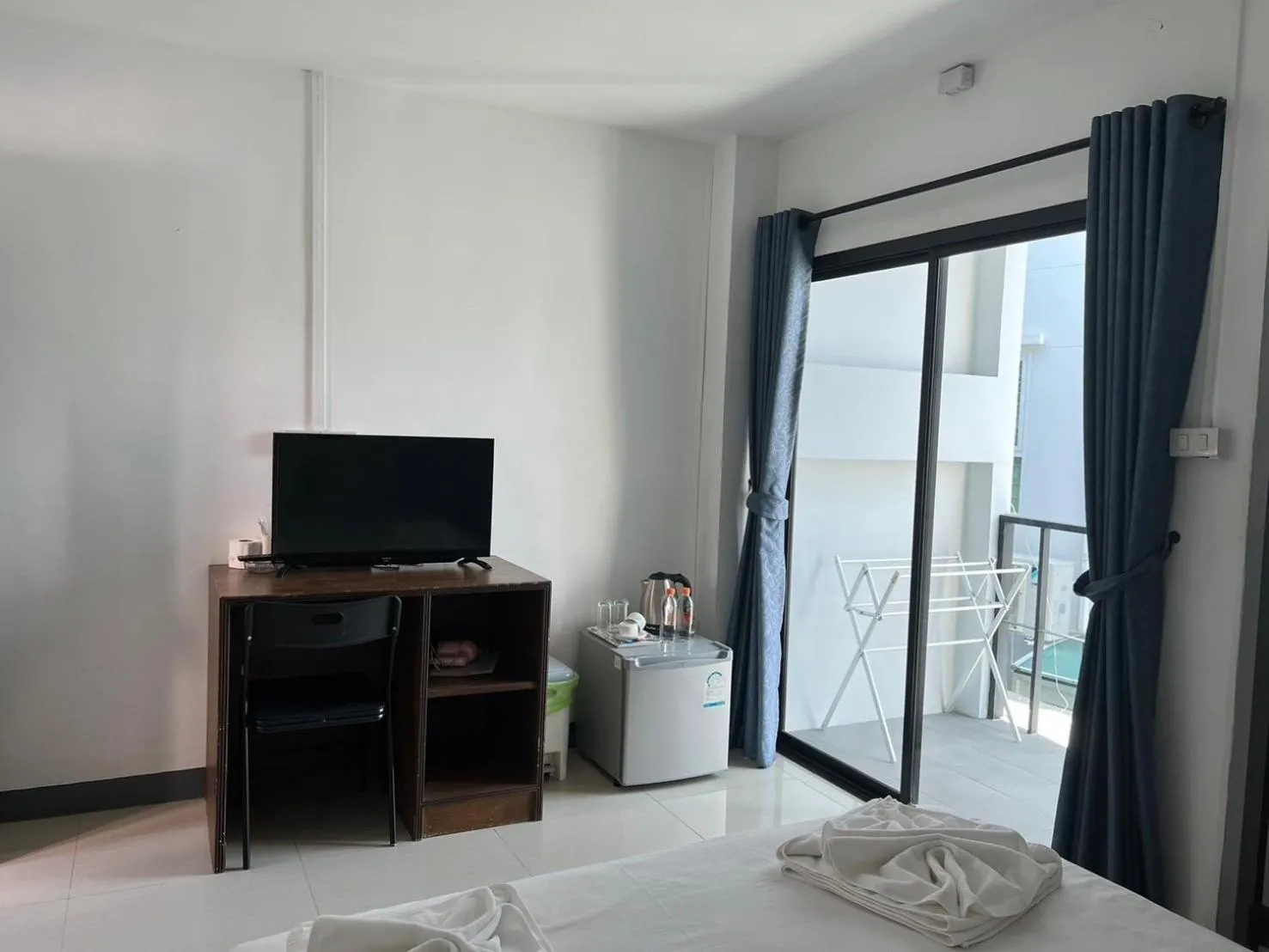 Balcony/Terrace, Bed in M.I.N.D. Villa