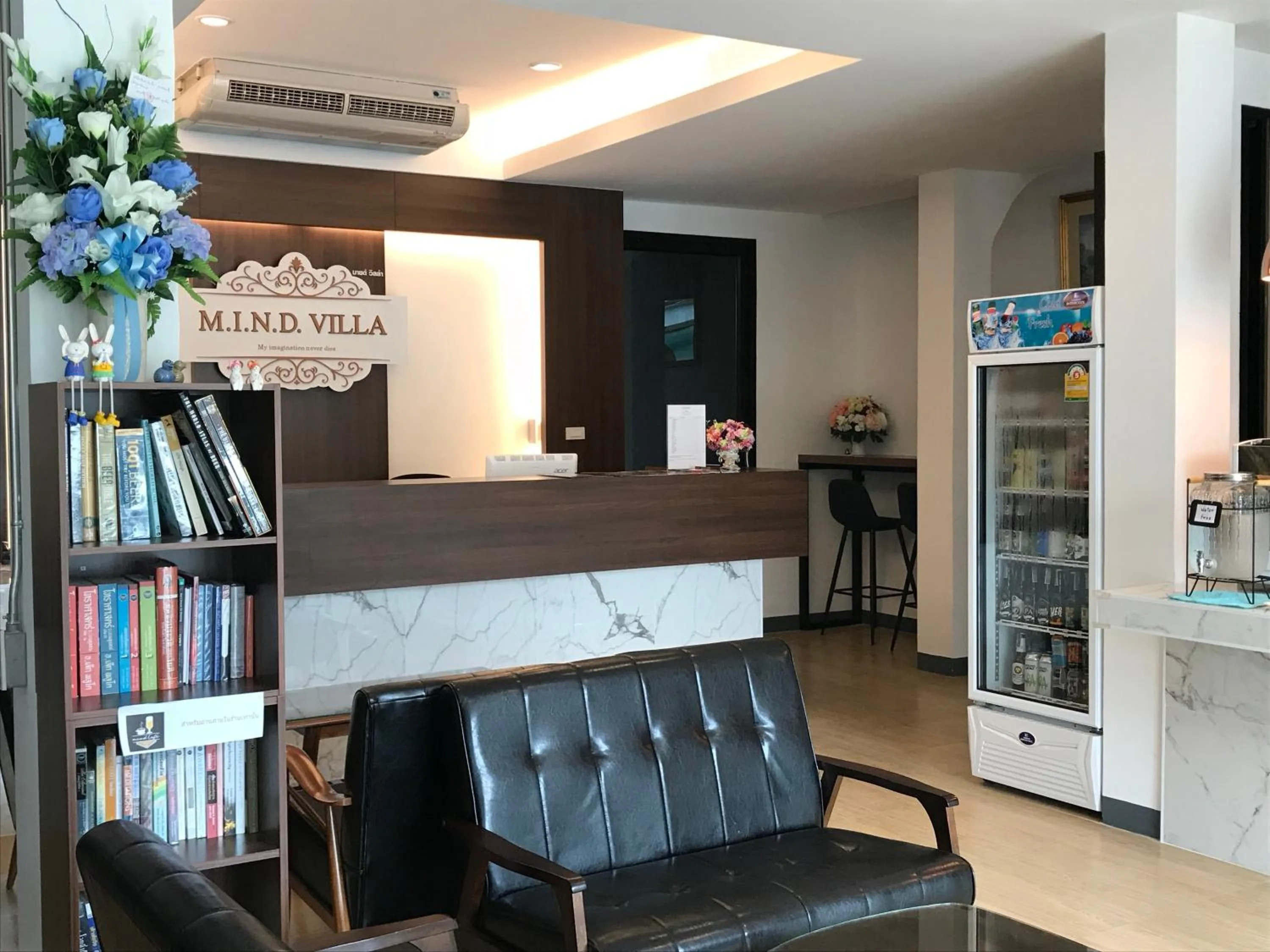 Lobby or reception in M.I.N.D. Villa