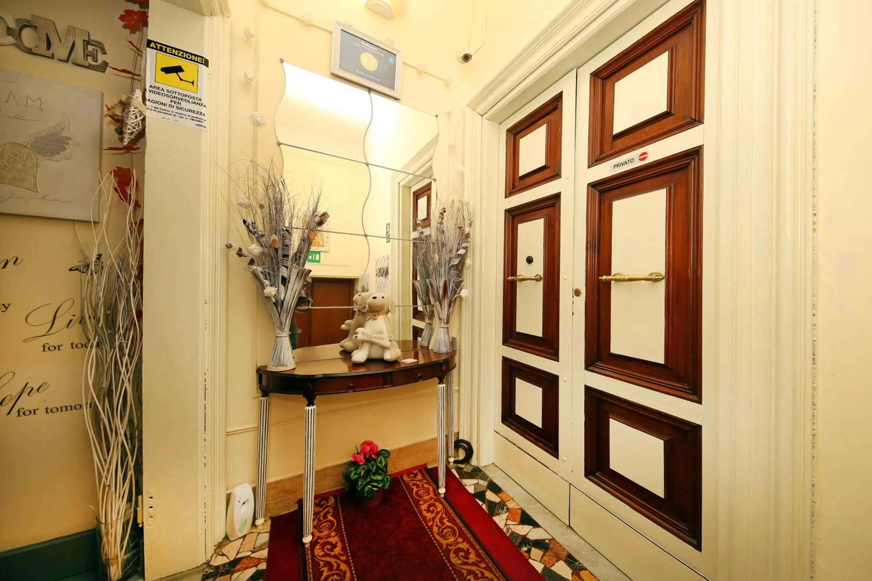 Lobby or reception in Tibullo Guesthouse