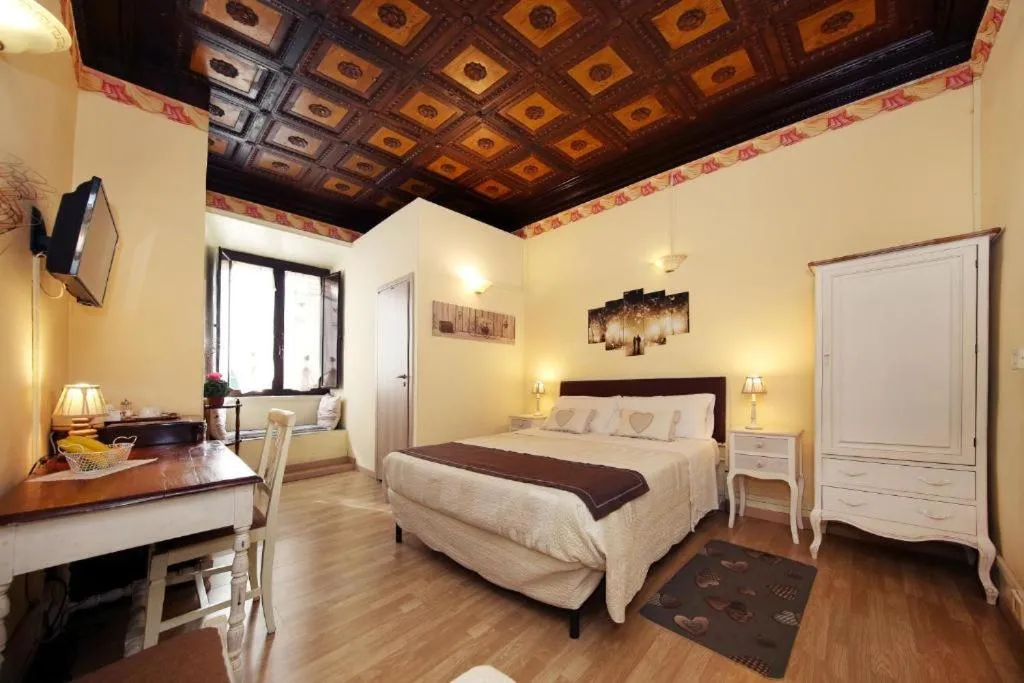 Bed in Tibullo Guesthouse