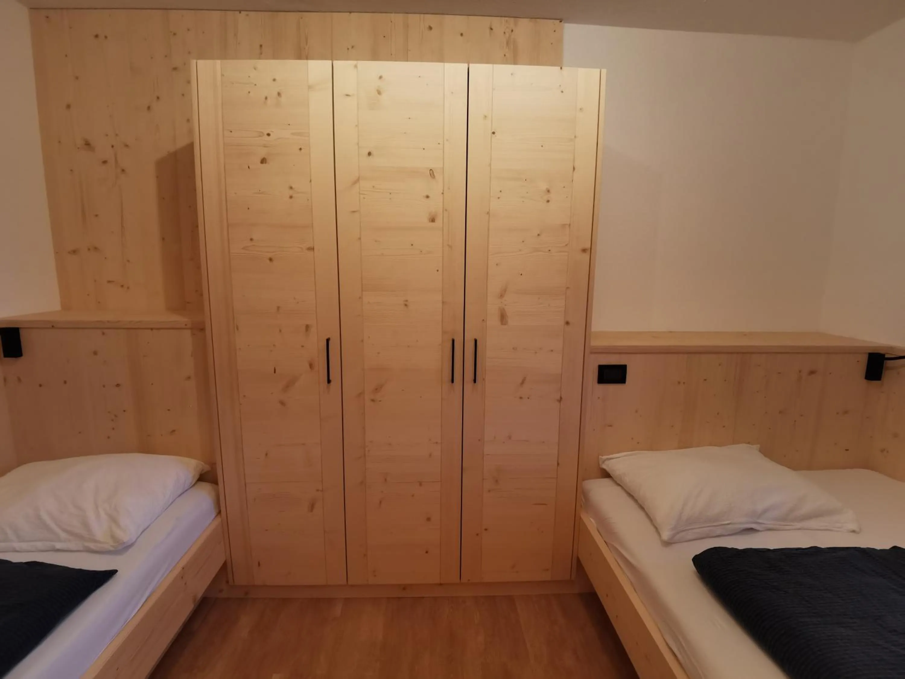 Bed in Villa Hubertus