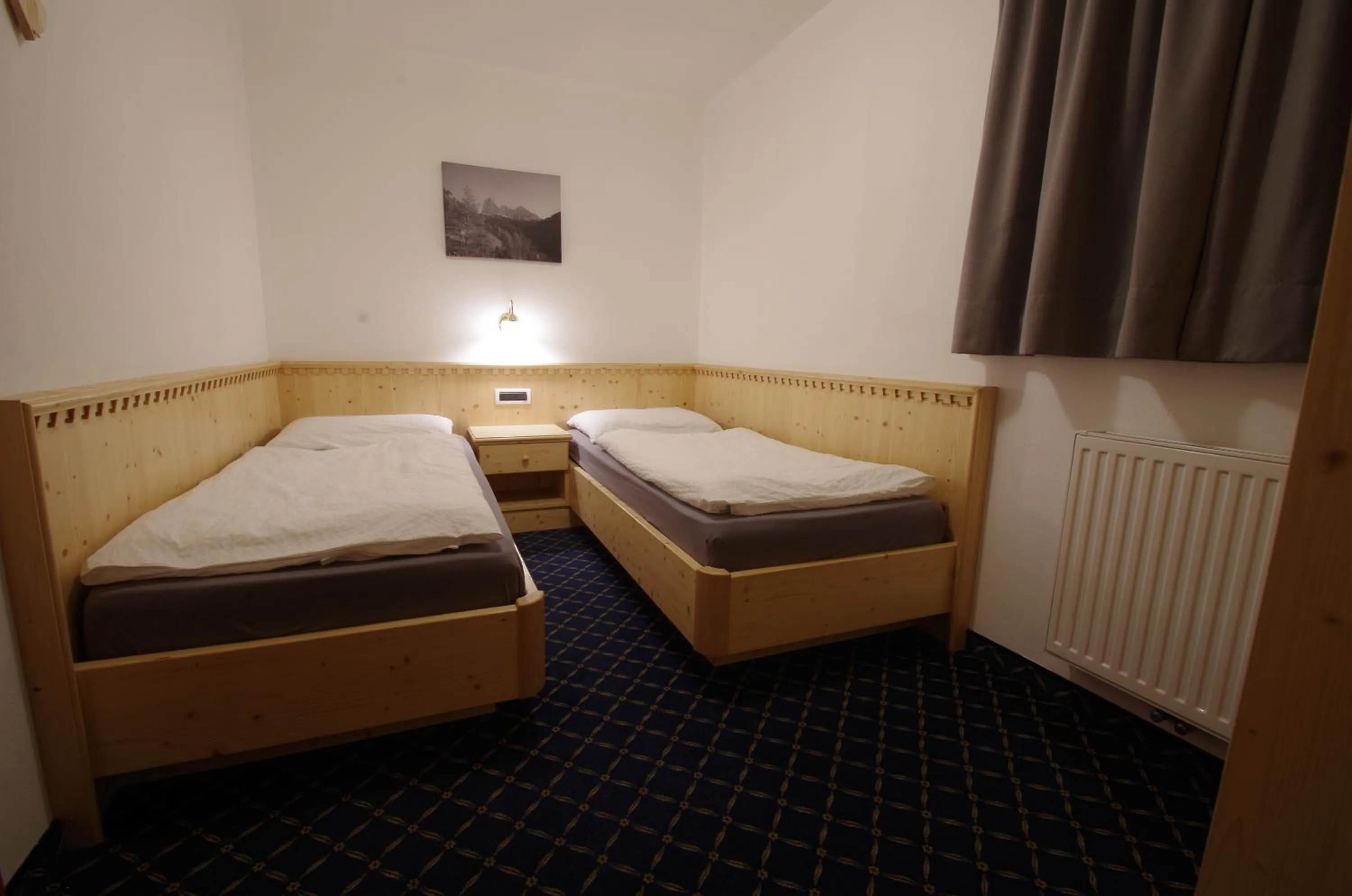 Bed in Villa Hubertus