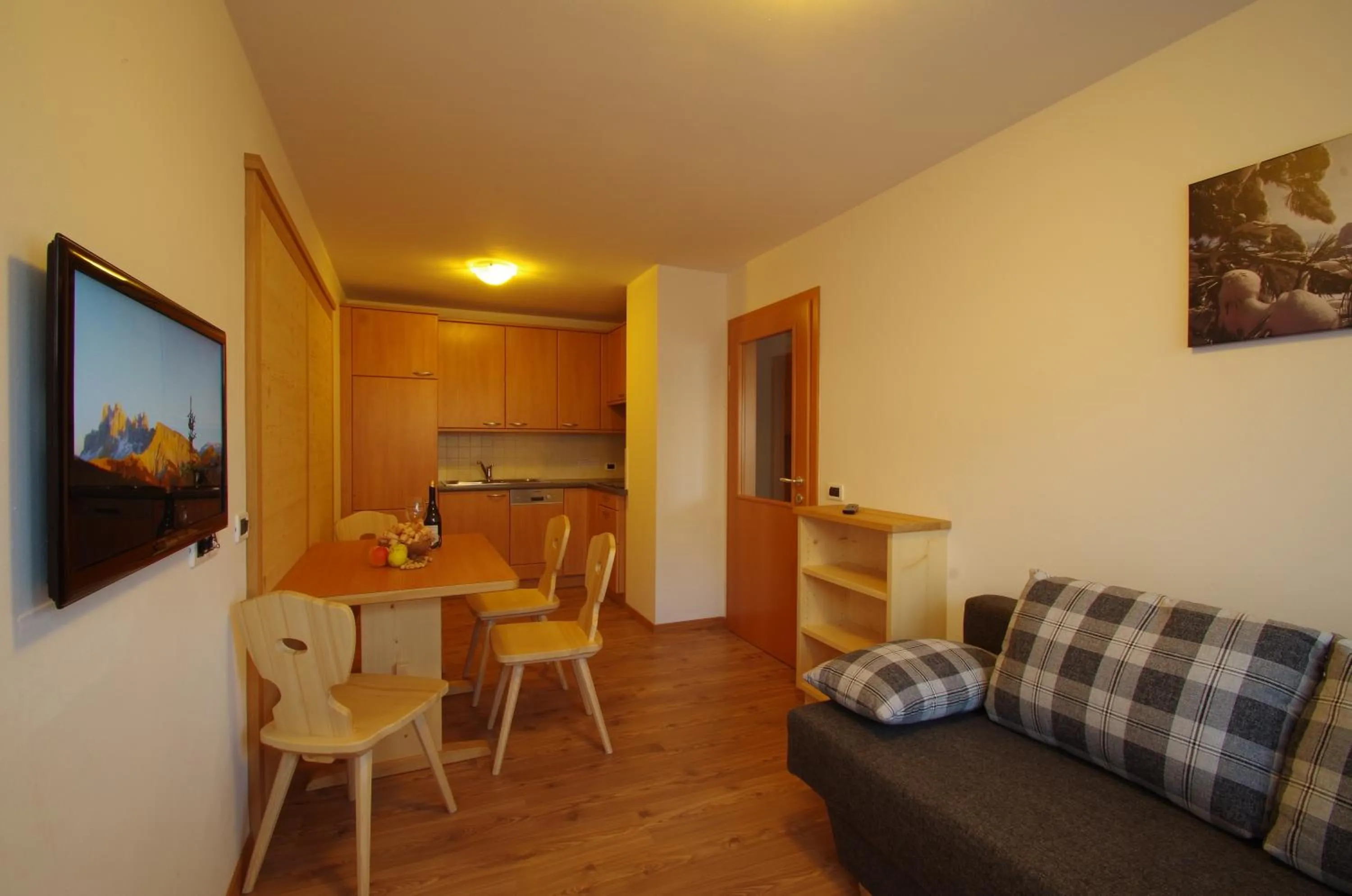 Living room in Villa Hubertus