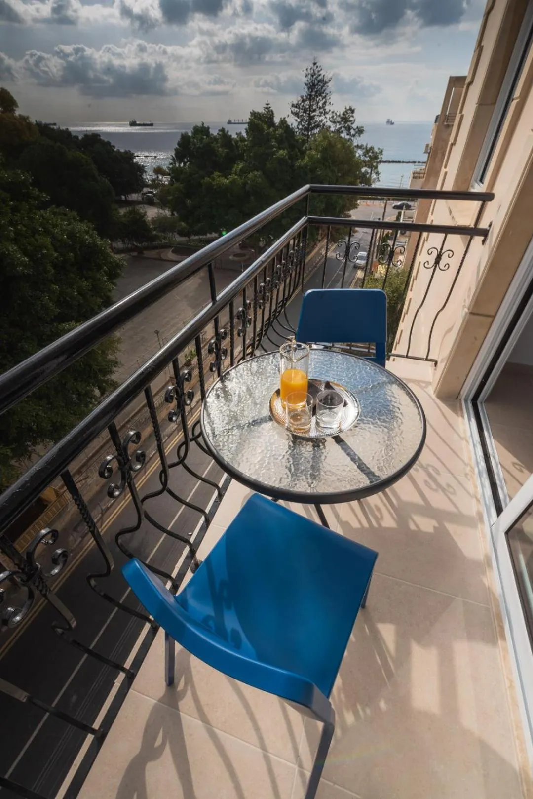 Balcony/Terrace in Chrielka Hotel