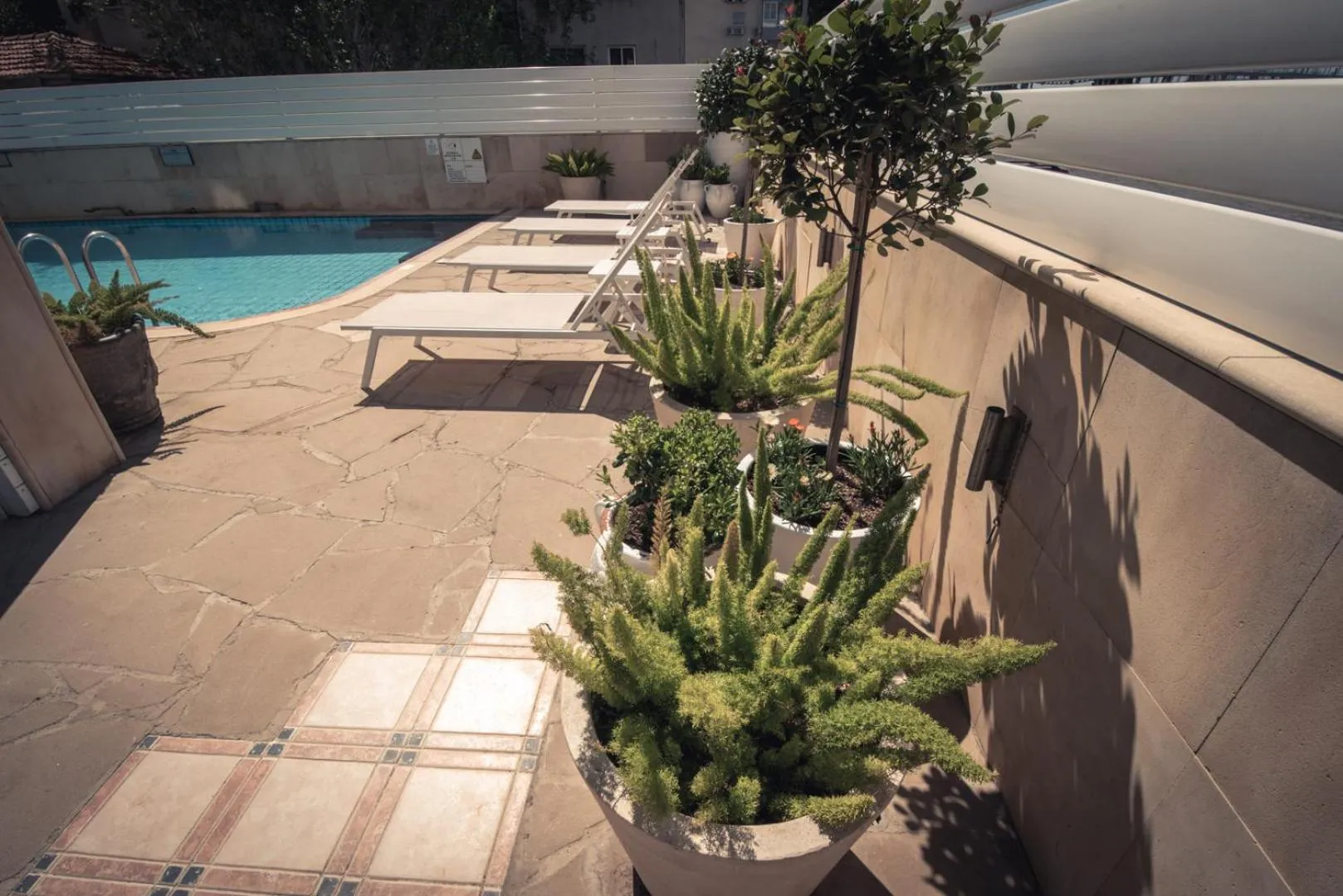 Swimming pool in Chrielka Hotel