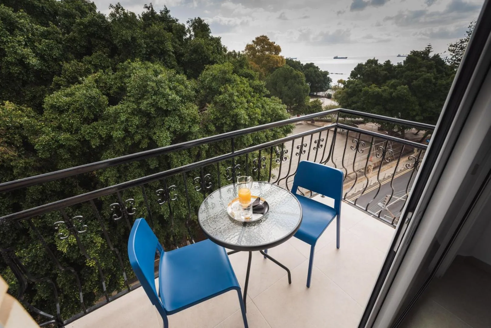 Balcony/Terrace in Chrielka Hotel