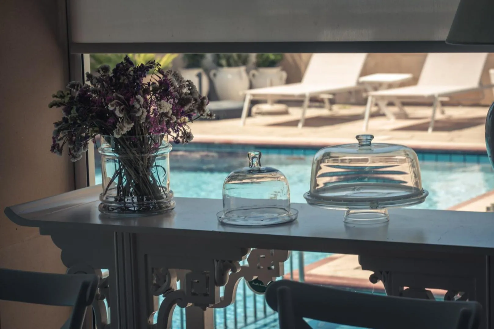 Swimming pool in Chrielka Hotel