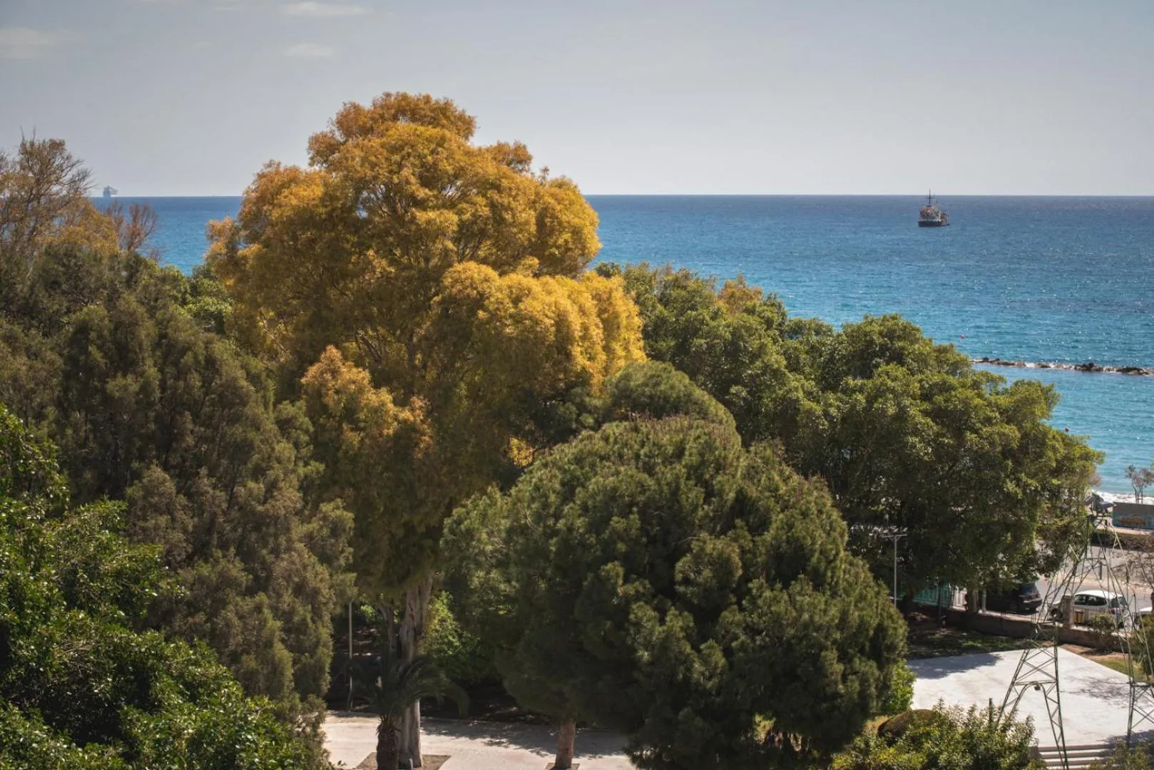 Sea view in Chrielka Hotel