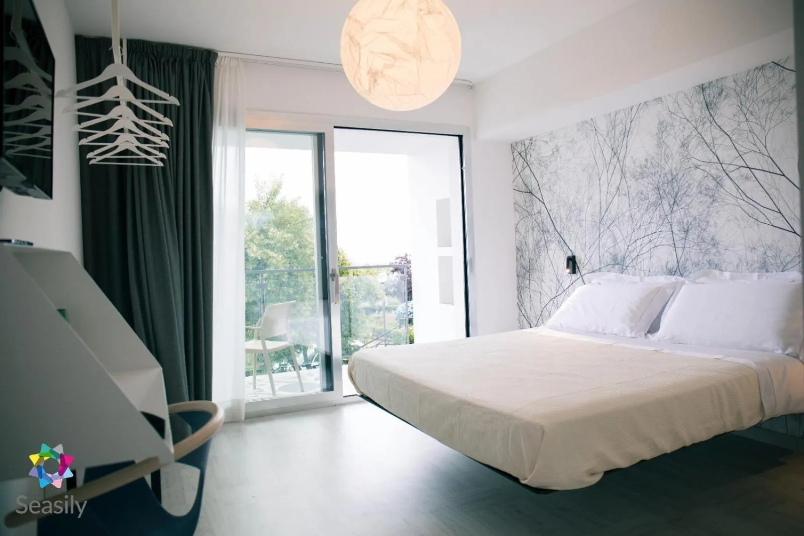 Balcony/Terrace in Seasily - B&B yourself