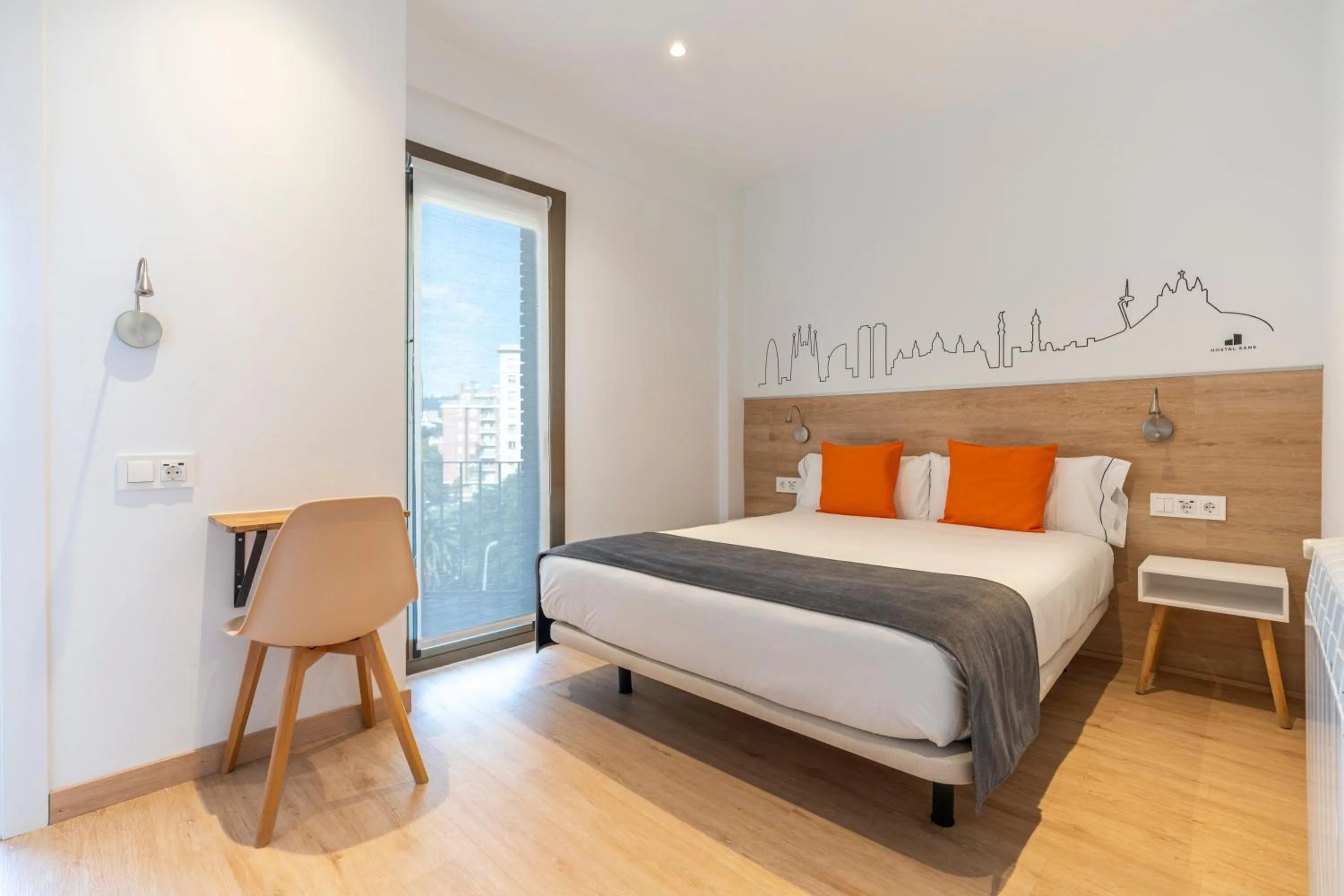 Photo of the whole room, Bed in Hostal Sans