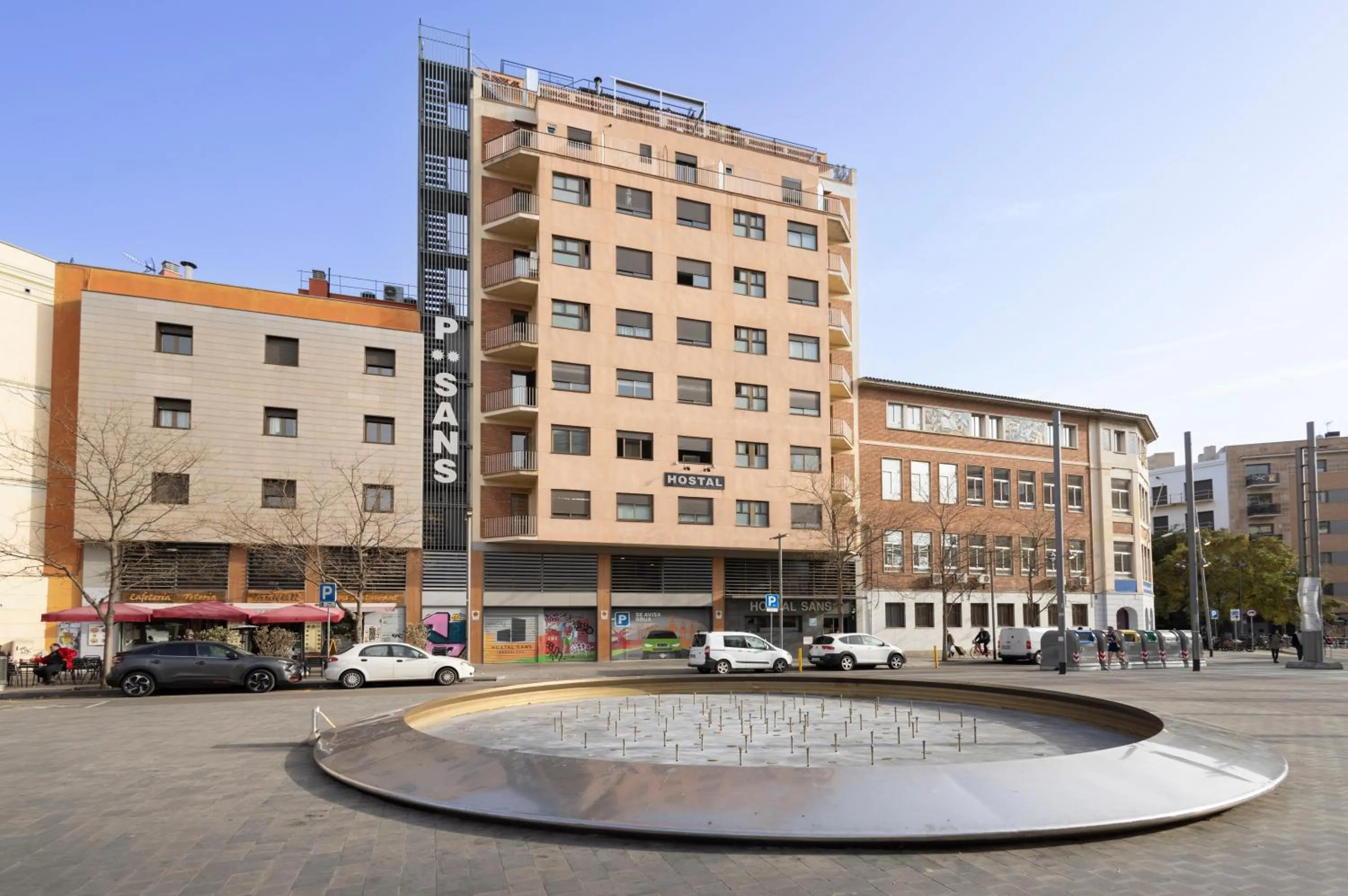 Property building in Hostal Sans