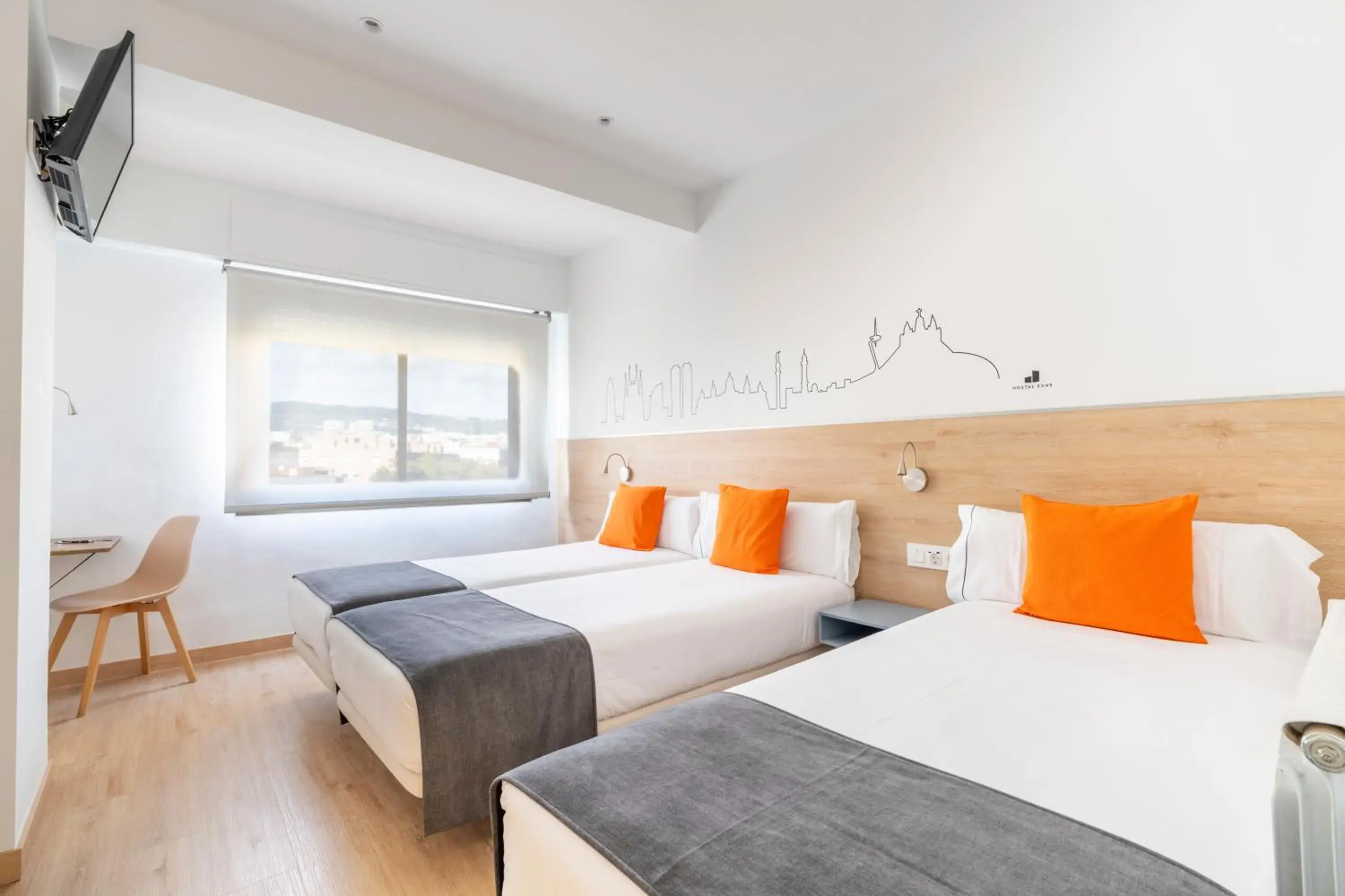 Photo of the whole room, Bed in Hostal Sans Photo of the whole room, Bed in Hostal Sans