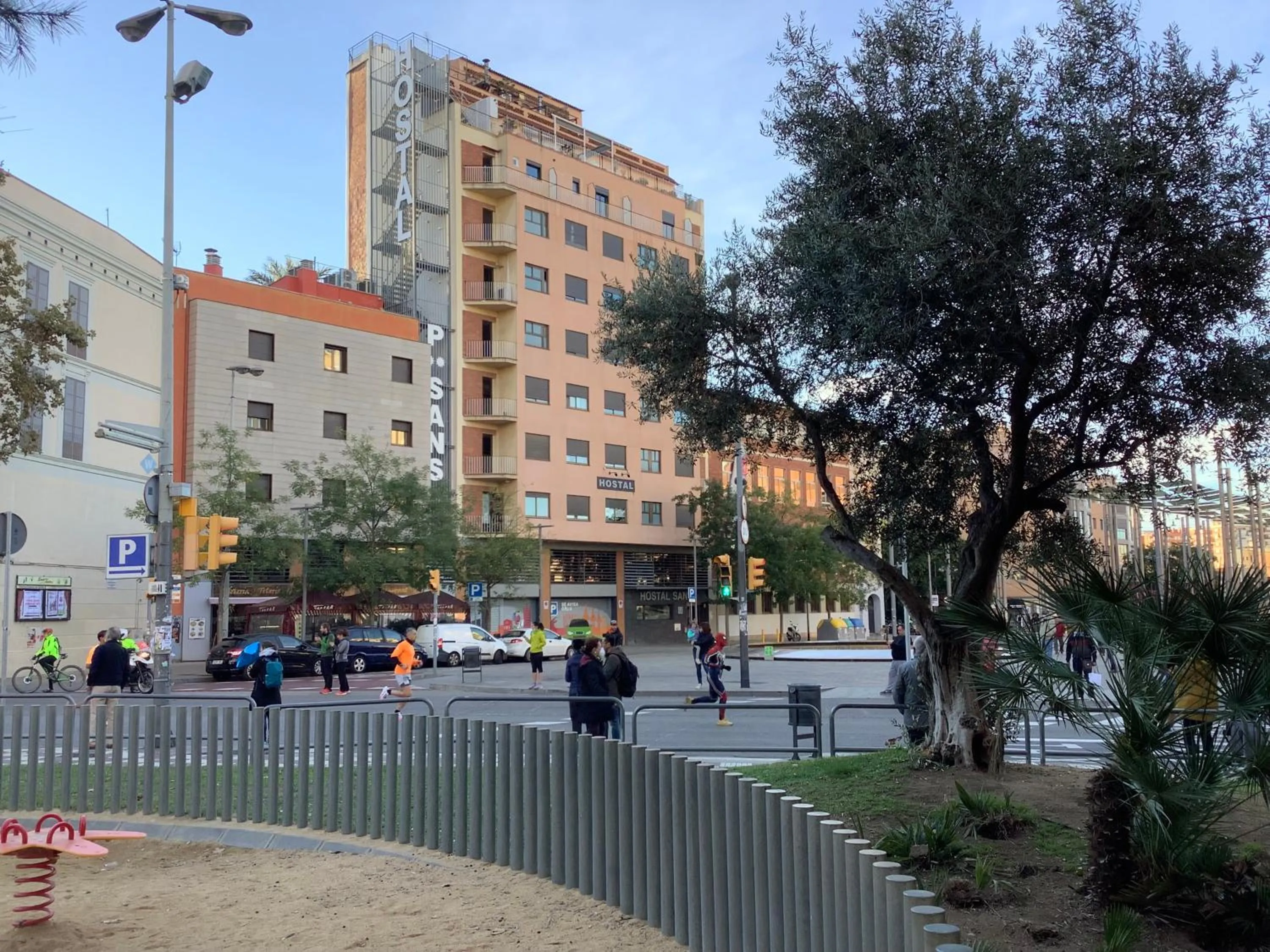 Property building in Hostal Sans