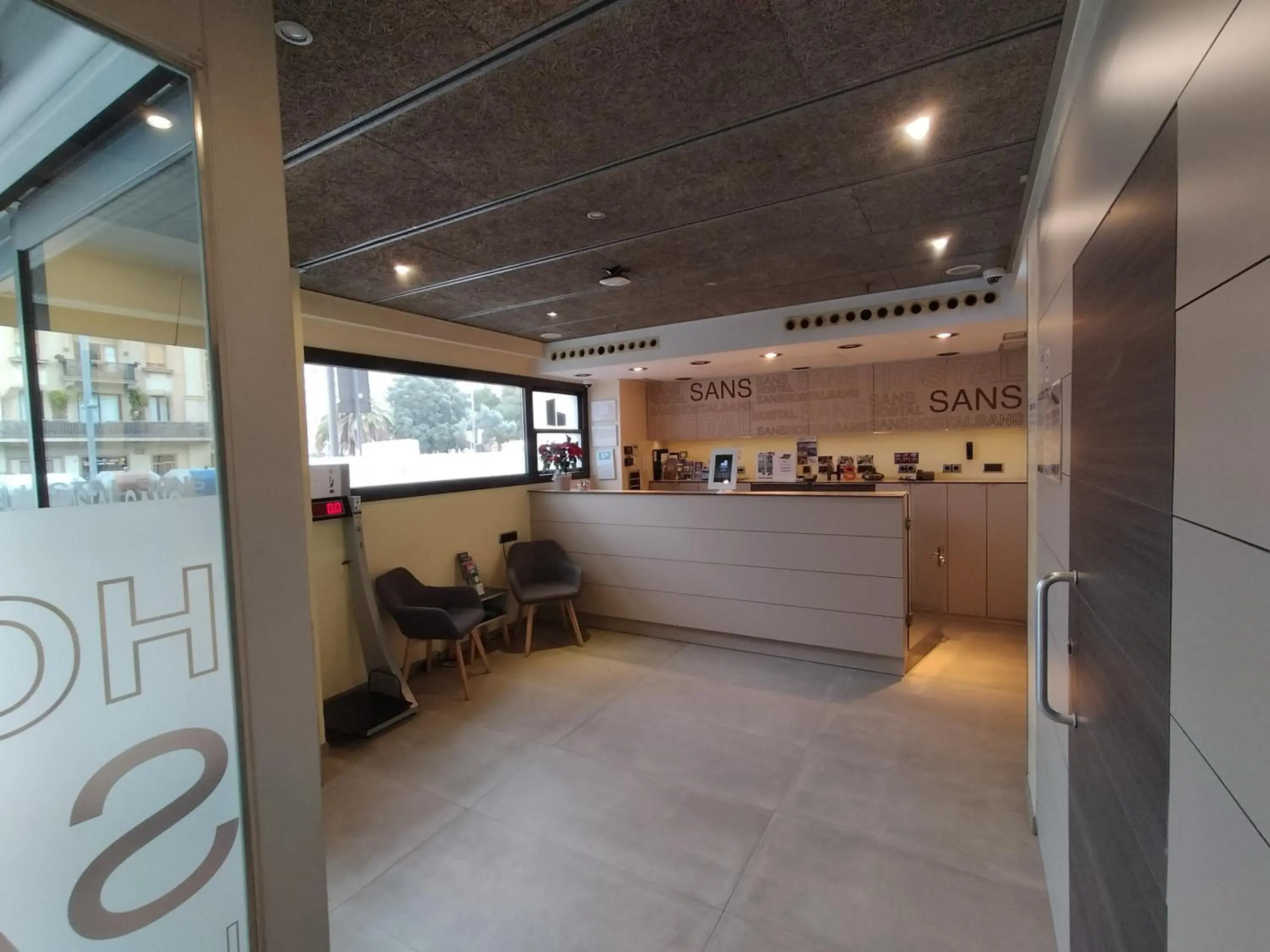 Lobby or reception in Hostal Sans Lobby or reception in Hostal Sans