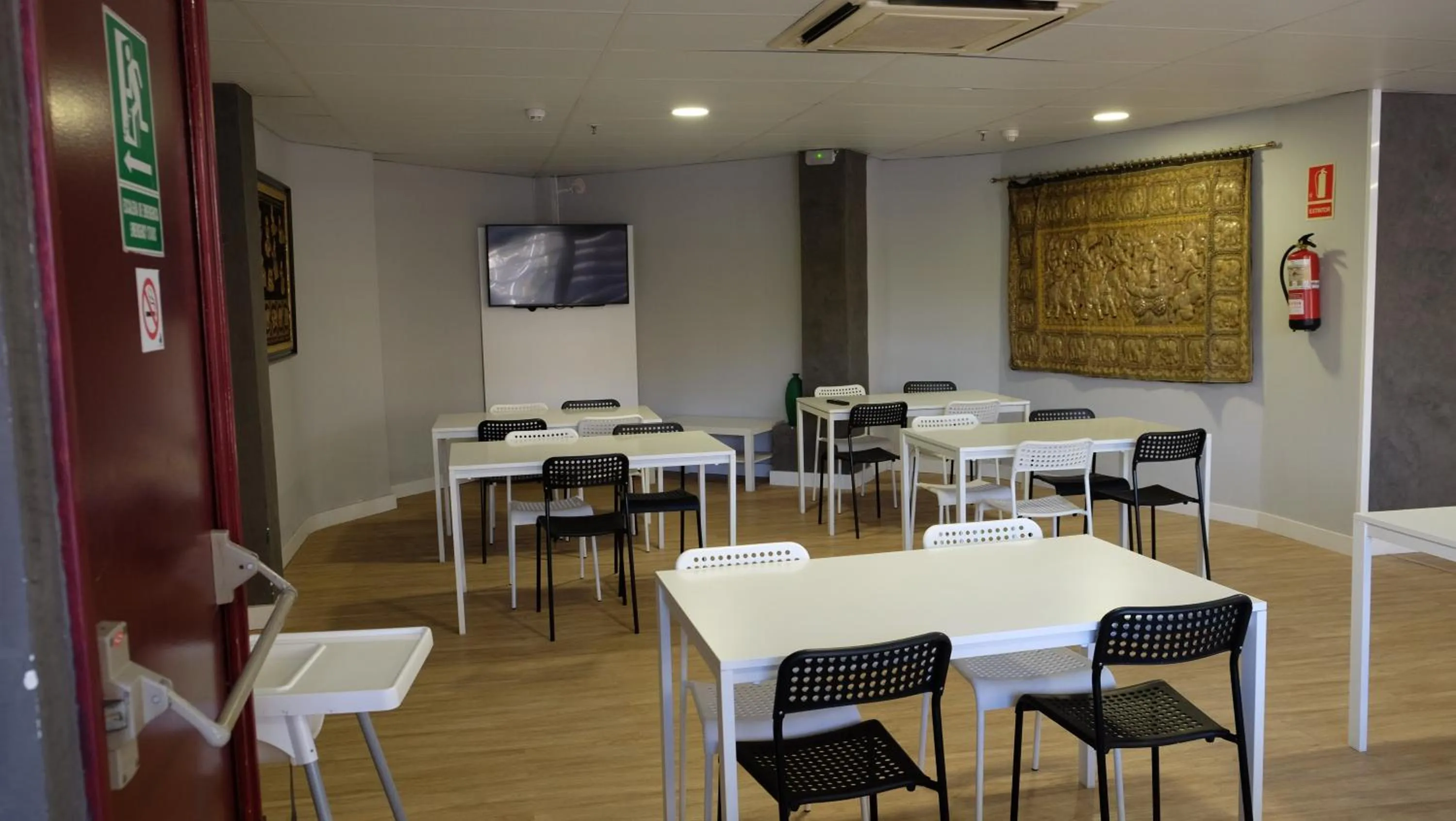 Living room in Hostal Sans