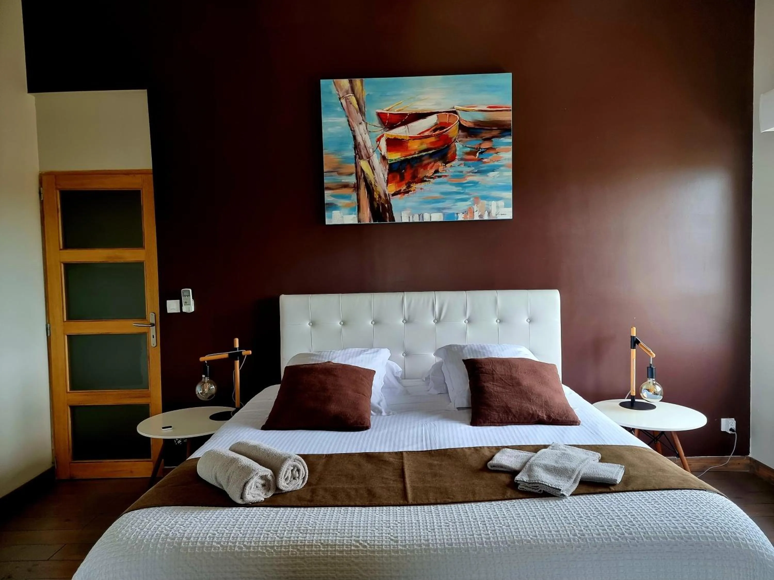 Bedroom, Bed in Villa Alyzea