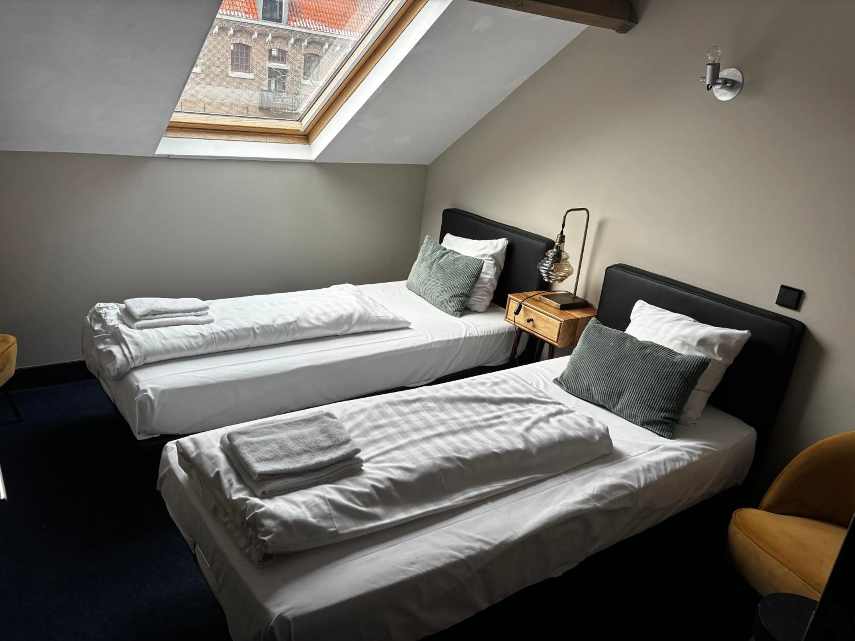 Bed in Hotel Oostereiland