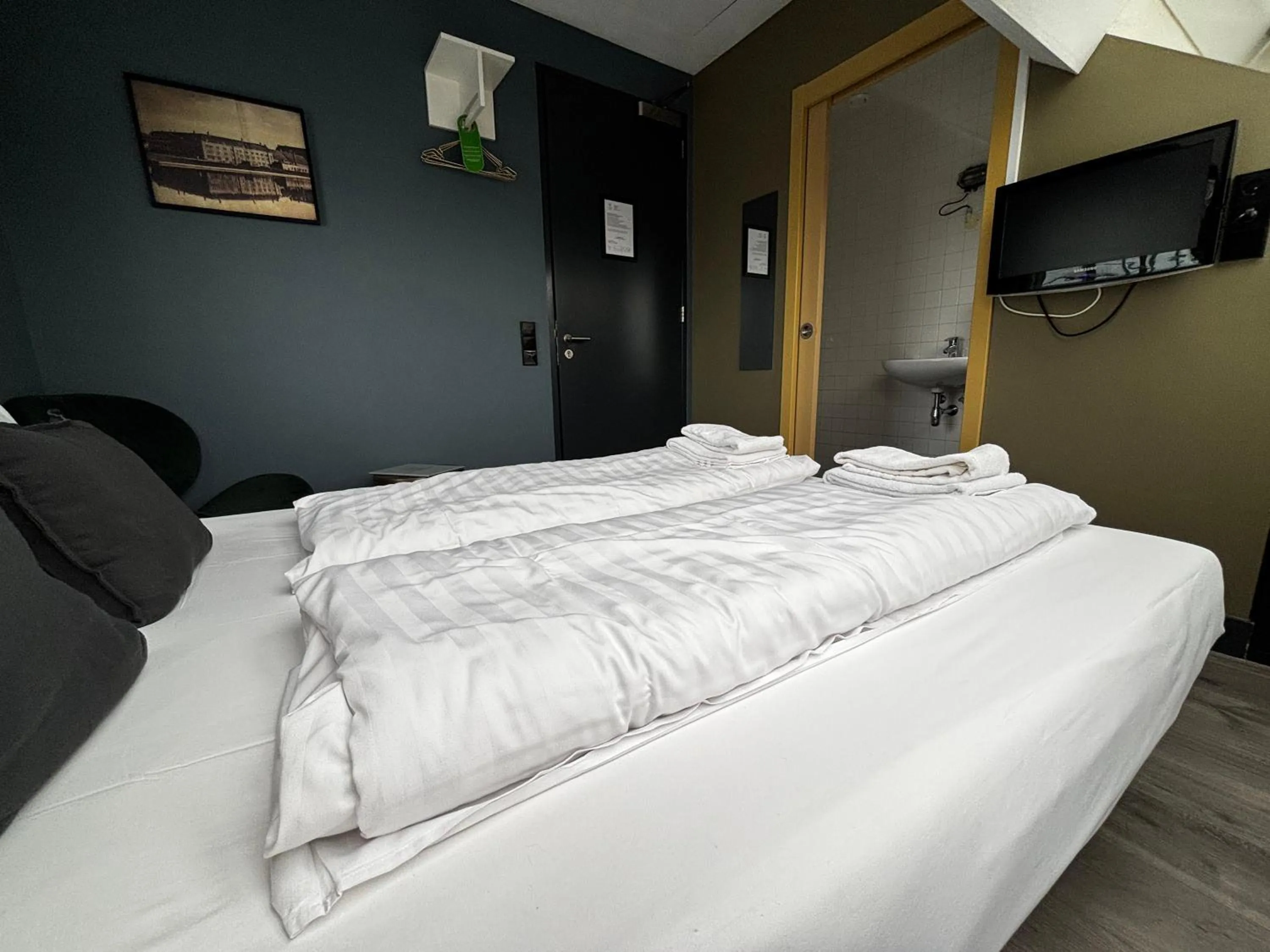 Bed in Hotel Oostereiland