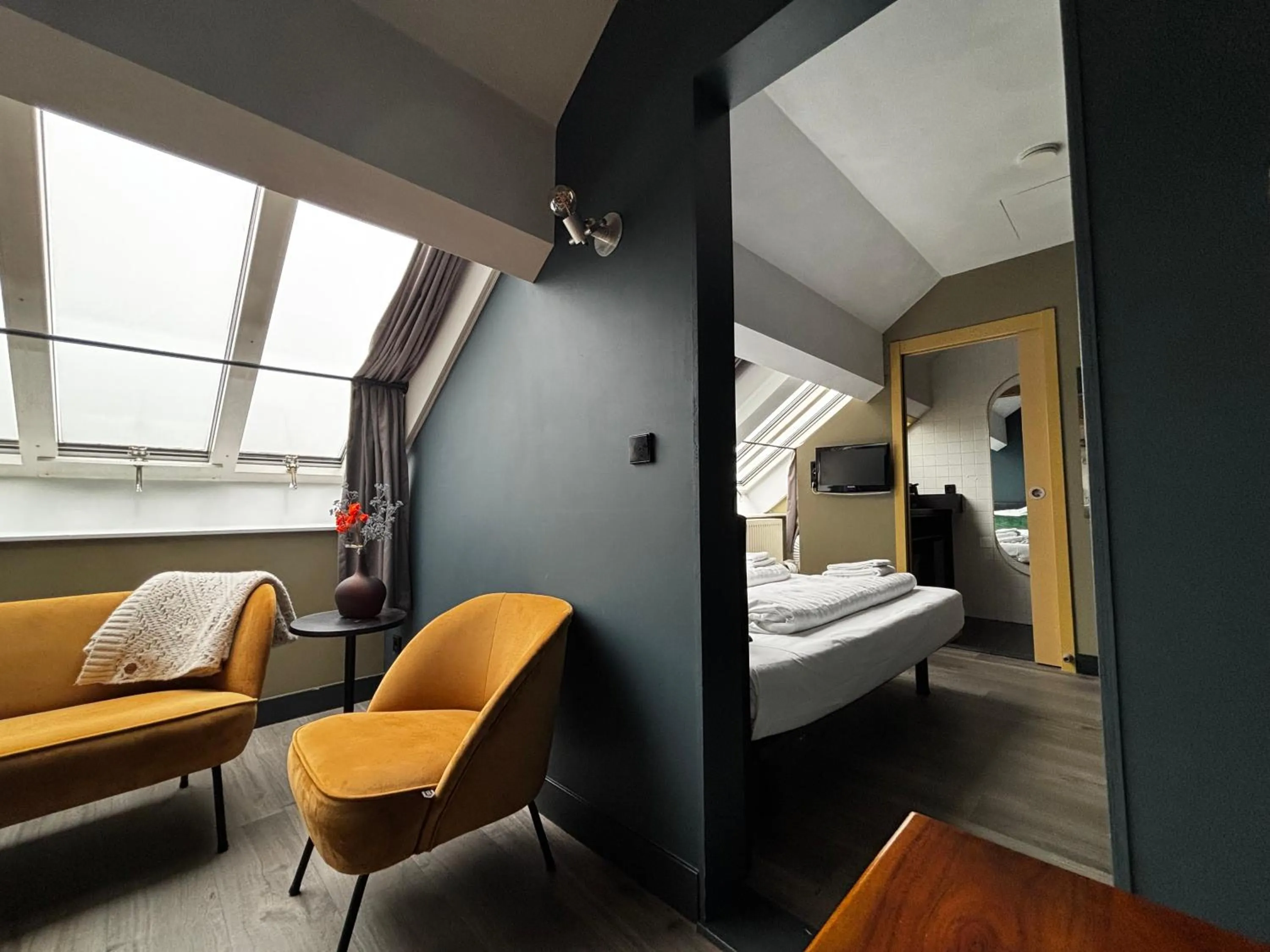 Bed in Hotel Oostereiland