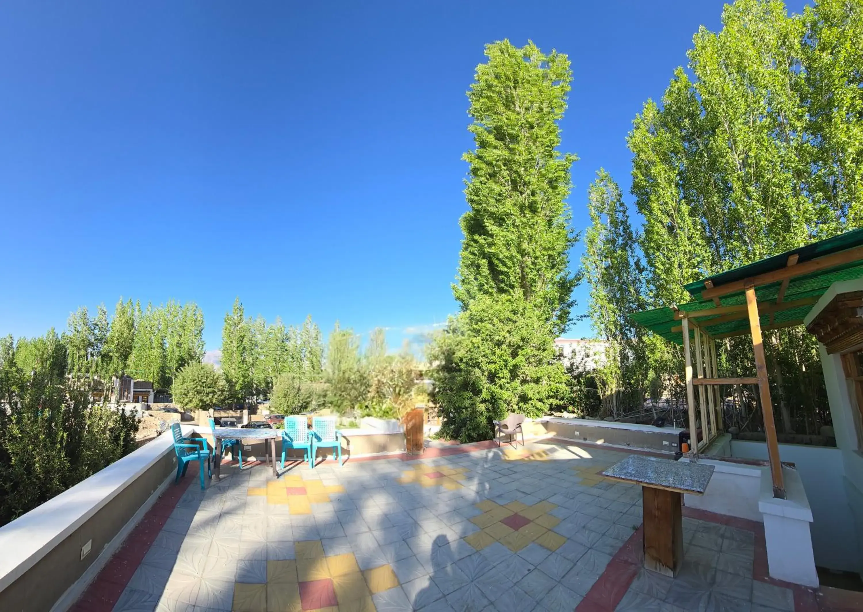 Balcony/Terrace in Glacier View Guest House Balcony/Terrace in Glacier View Guest House