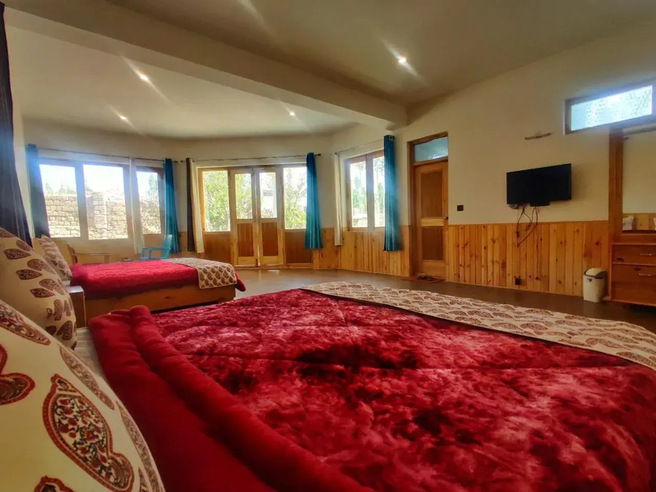 Family Room with Garden View in Glacier View Guest House Family Room with Garden View in Glacier View Guest House