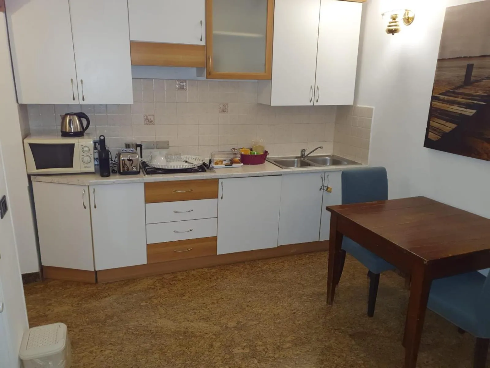 Kitchen or kitchenette in Rigoletto Rental Rooms