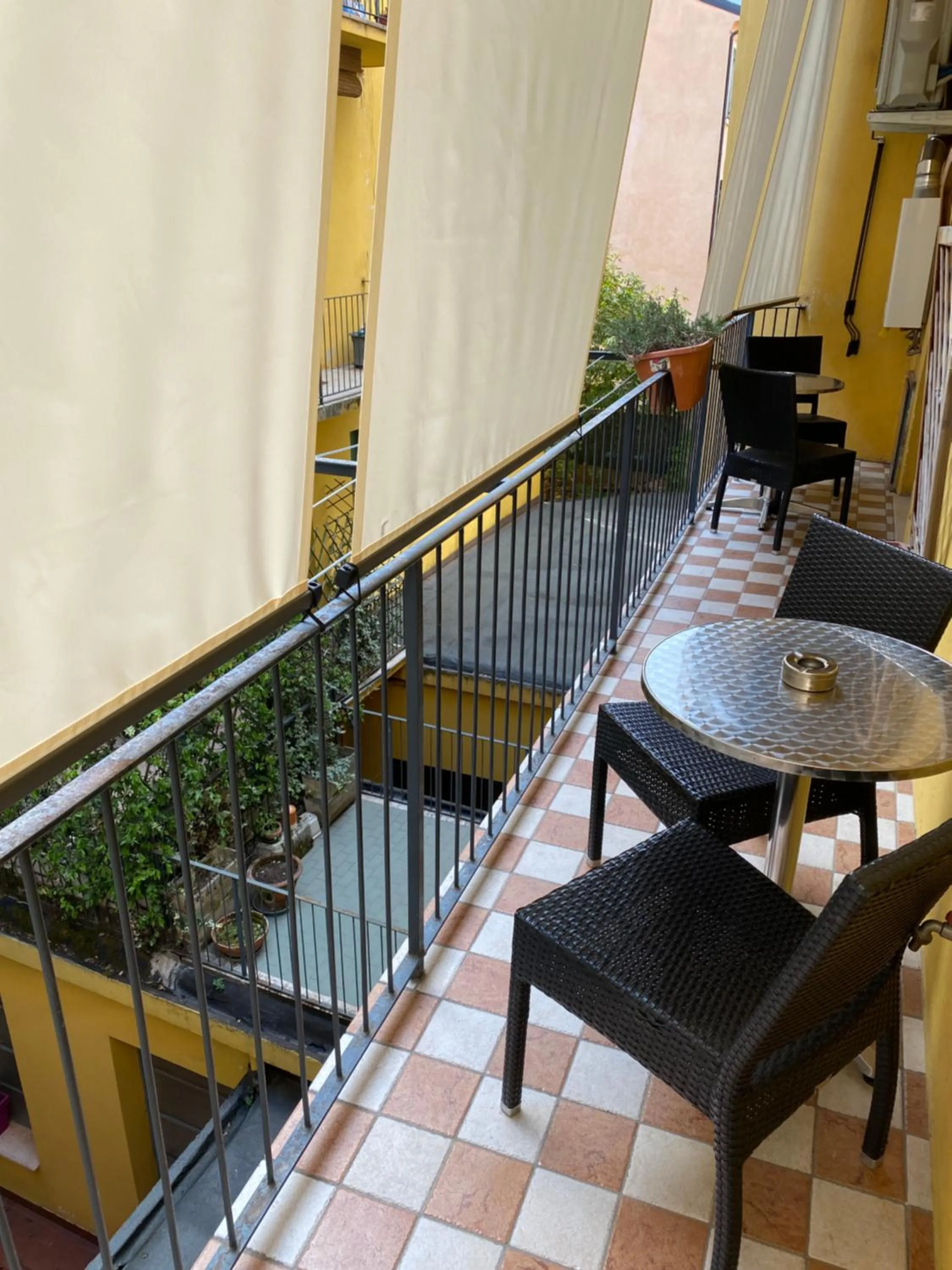 Balcony/Terrace in Rigoletto Rental Rooms