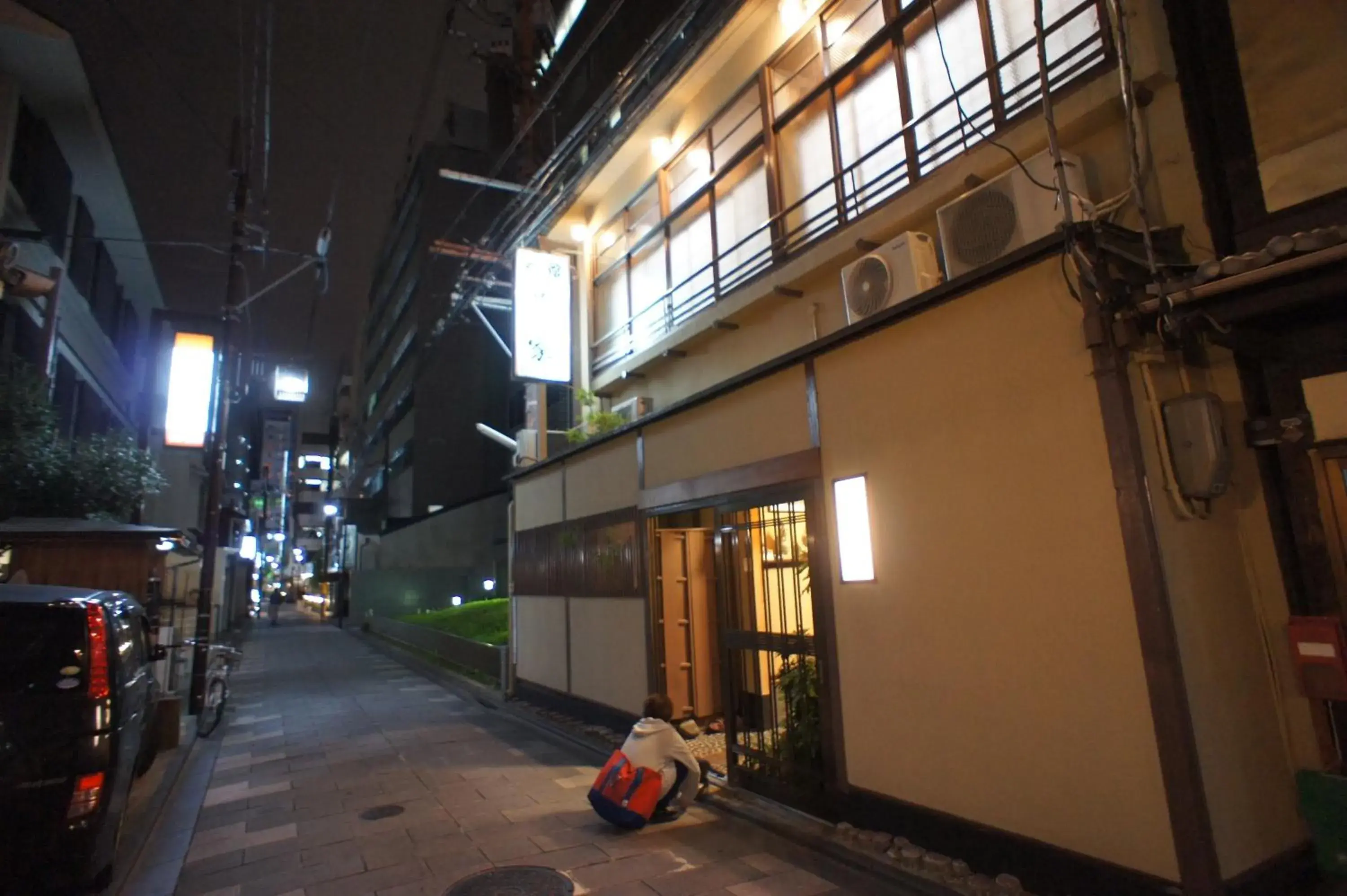 Facade/entrance in Fujiya Ryokan