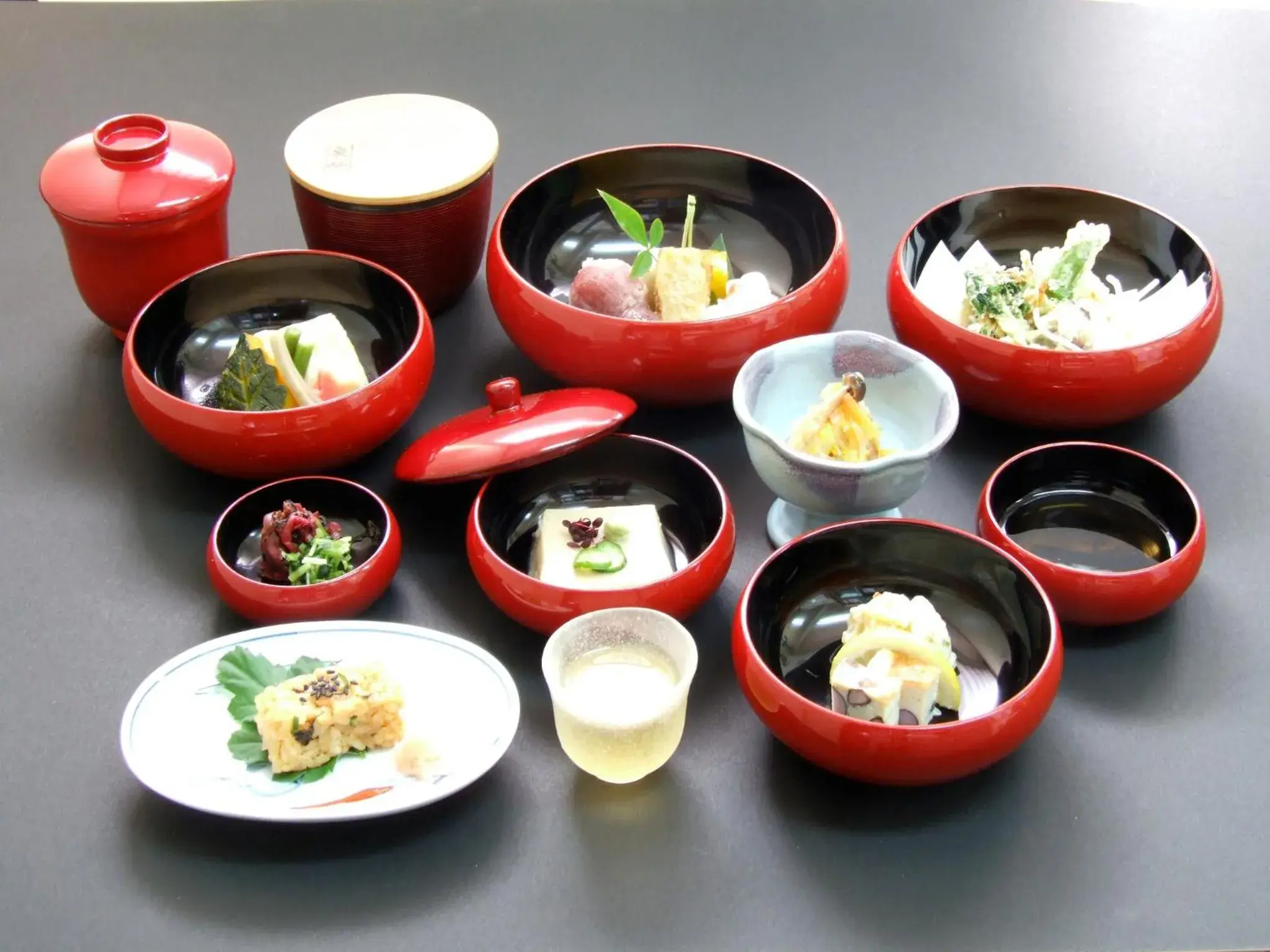Dinner in Fujiya Ryokan