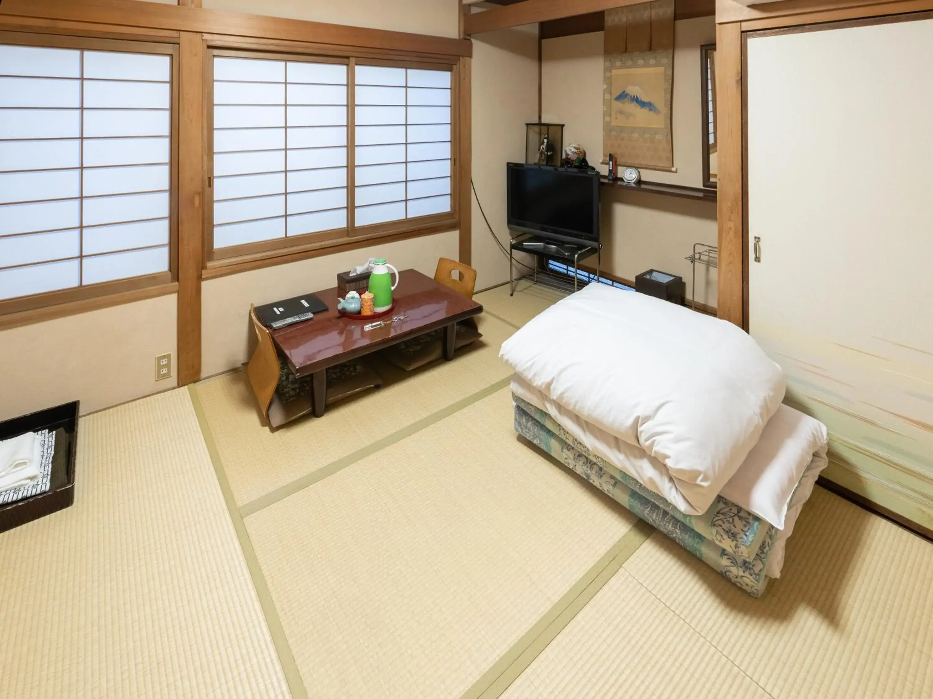 Bedroom, Seating Area in Fujiya Ryokan