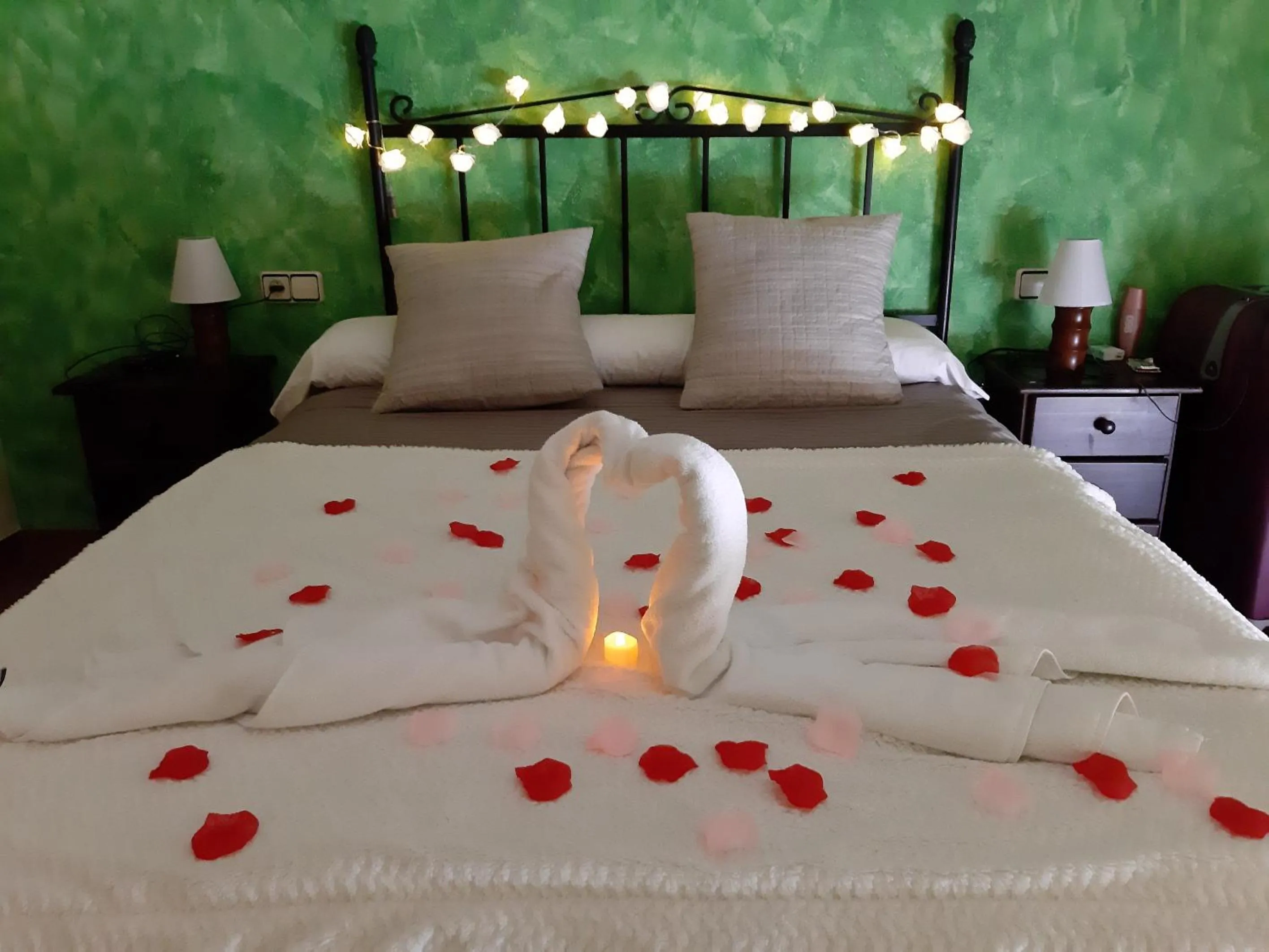 Bed in Hostal Gúdar