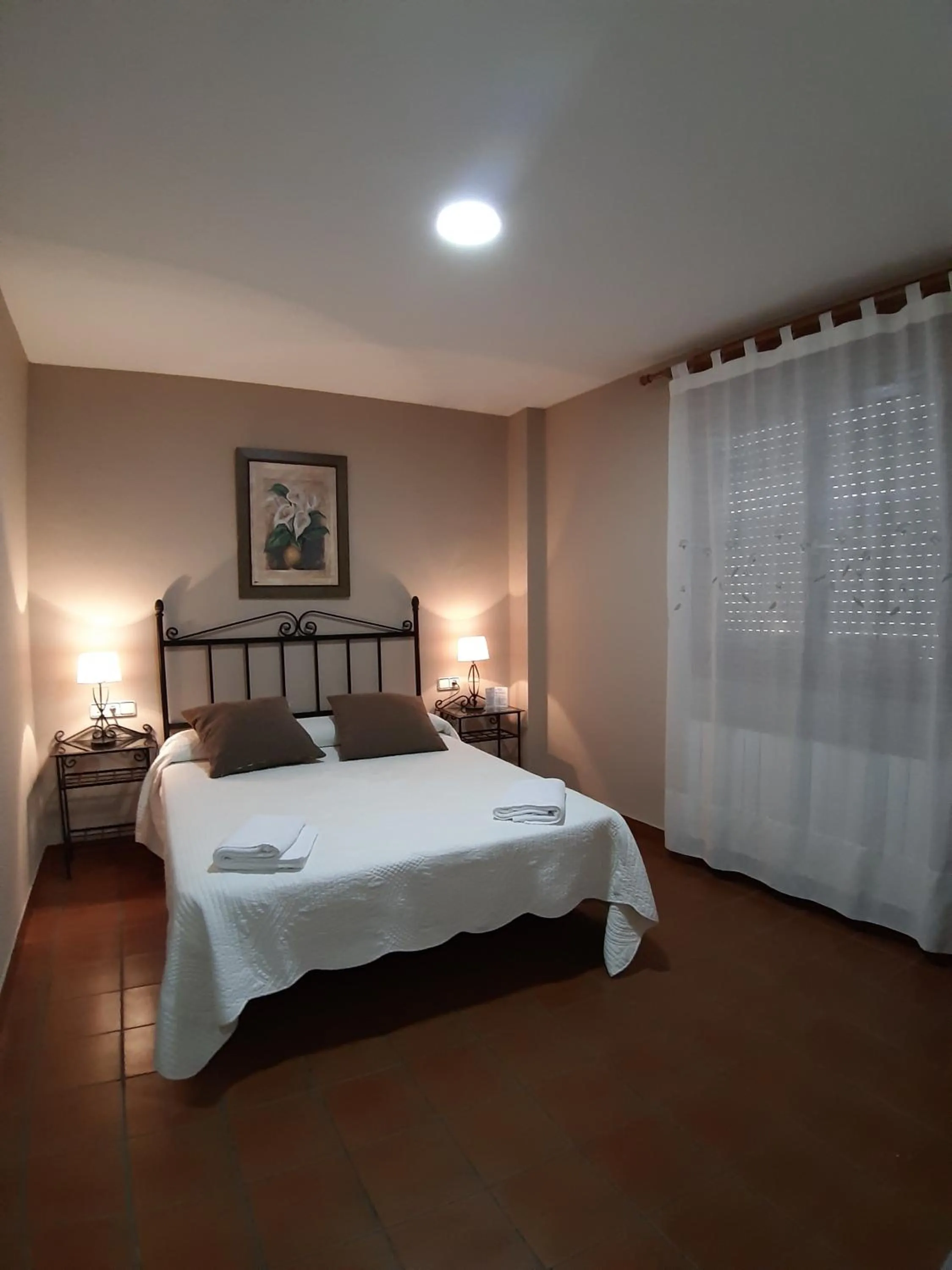 Bed in Hostal Gúdar
