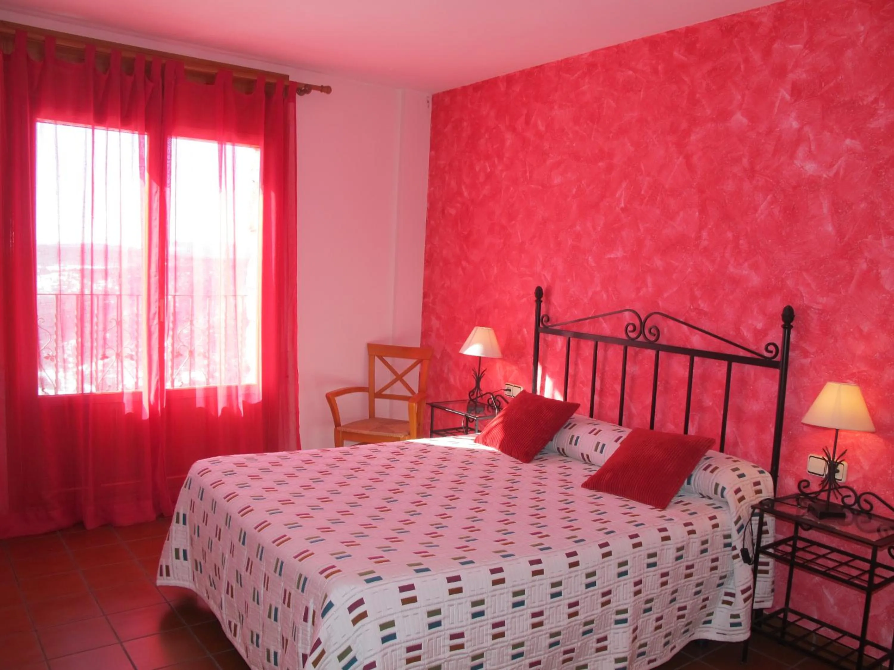 Bed in Hostal Gúdar