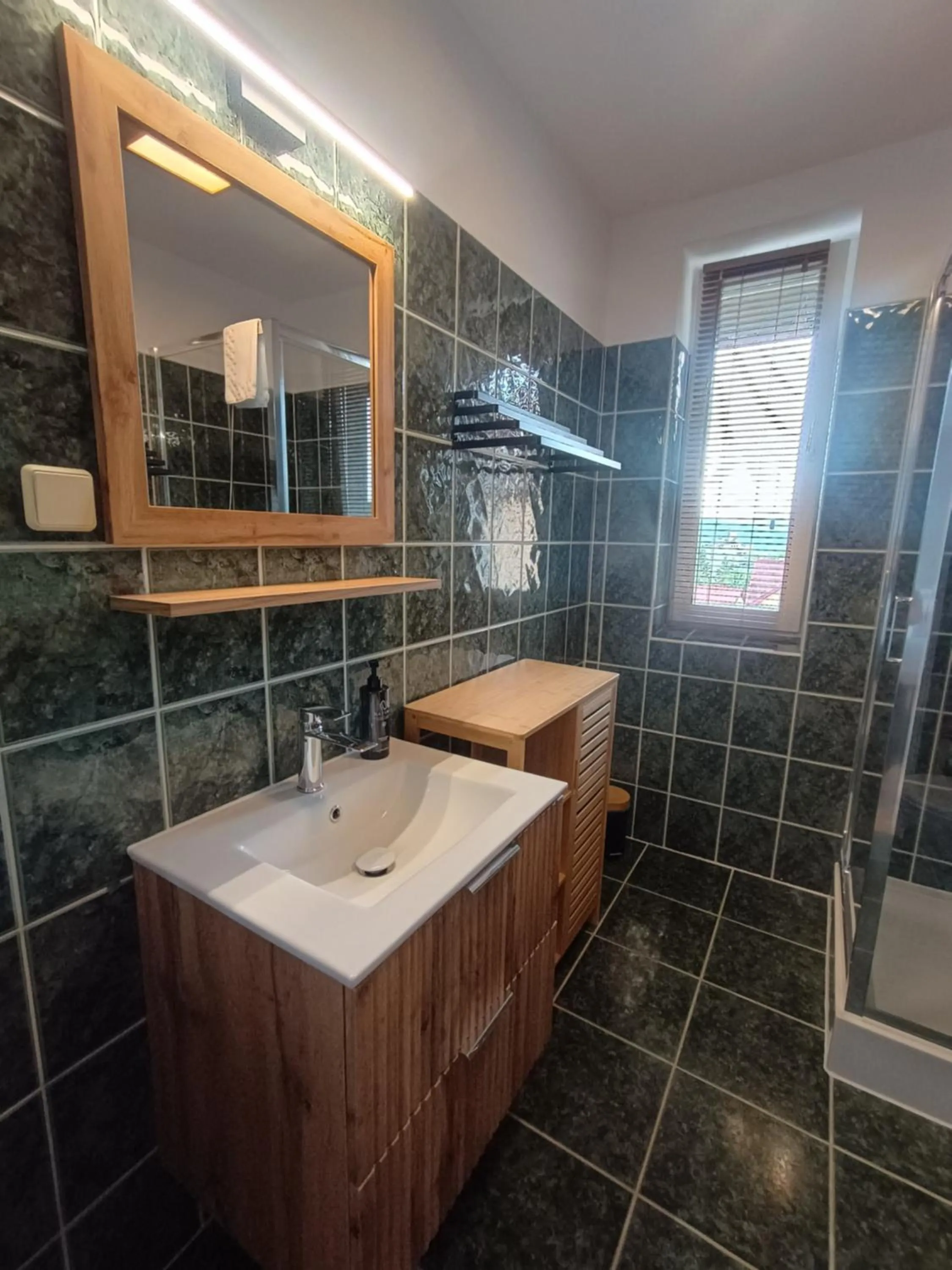 Bathroom in Wysoka noclegi ze śniadaniem