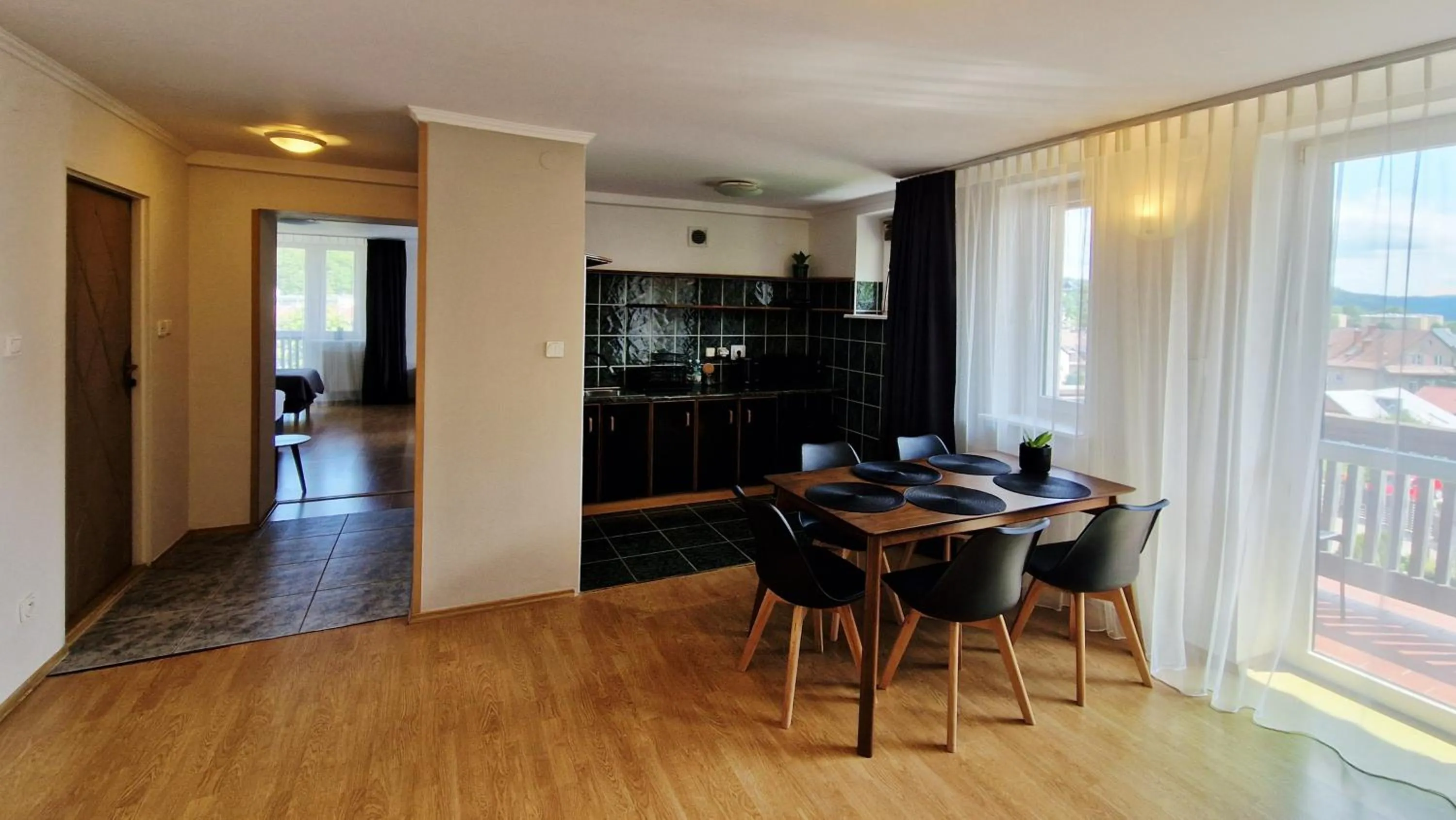 Kitchen or kitchenette in Wysoka noclegi ze śniadaniem