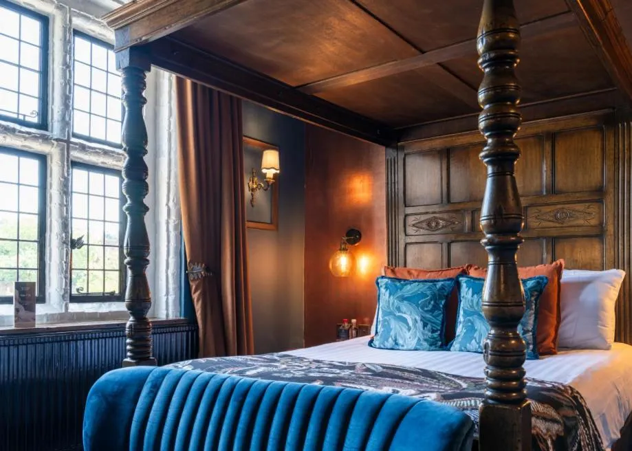 Bed in Seckford Hall Hotel & Spa