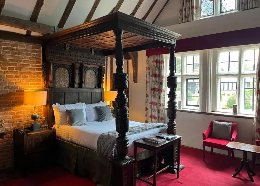 Photo of the whole room, Bed in Seckford Hall Hotel & Spa