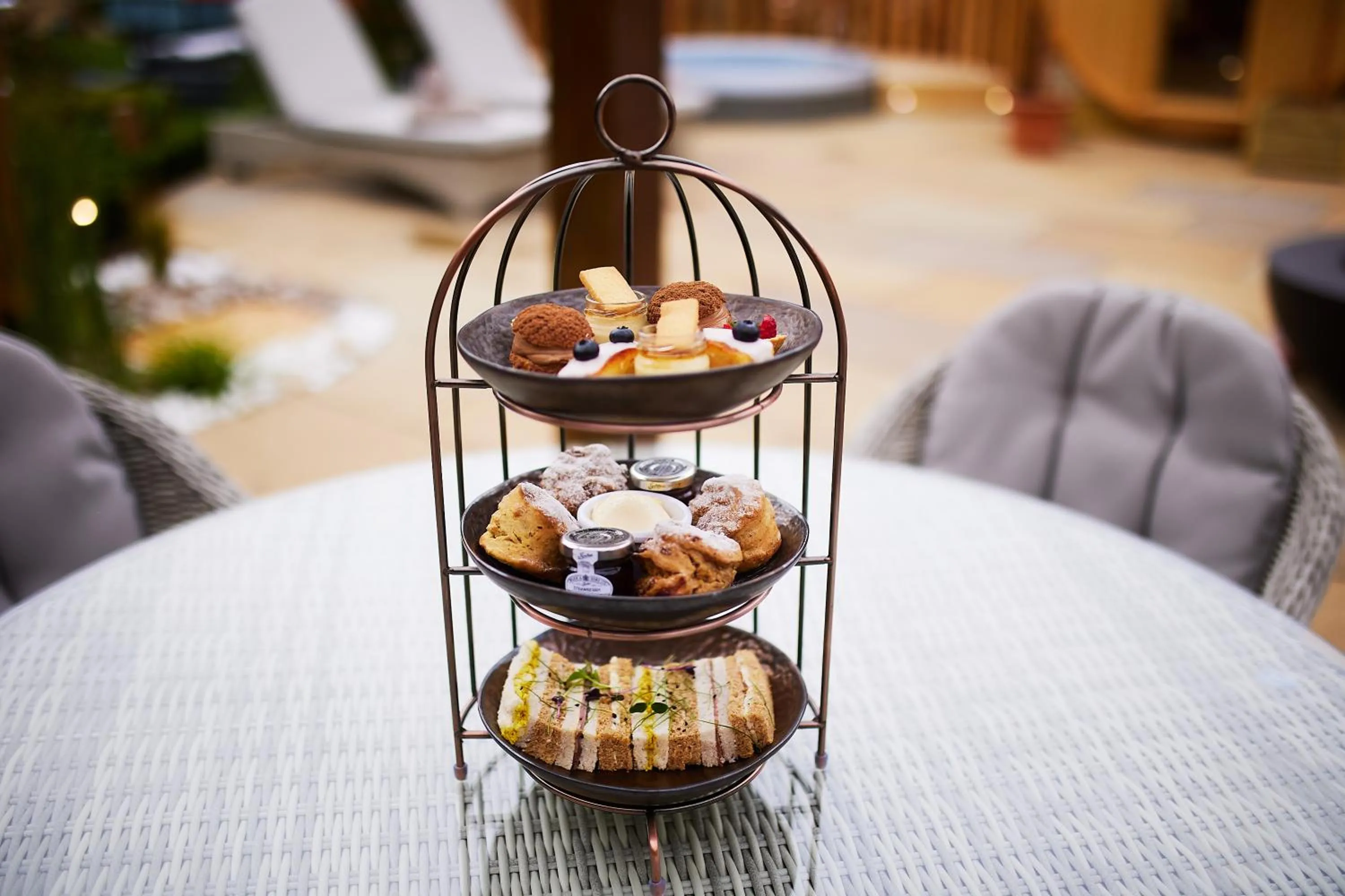 Food close-up in Seckford Hall Hotel & Spa