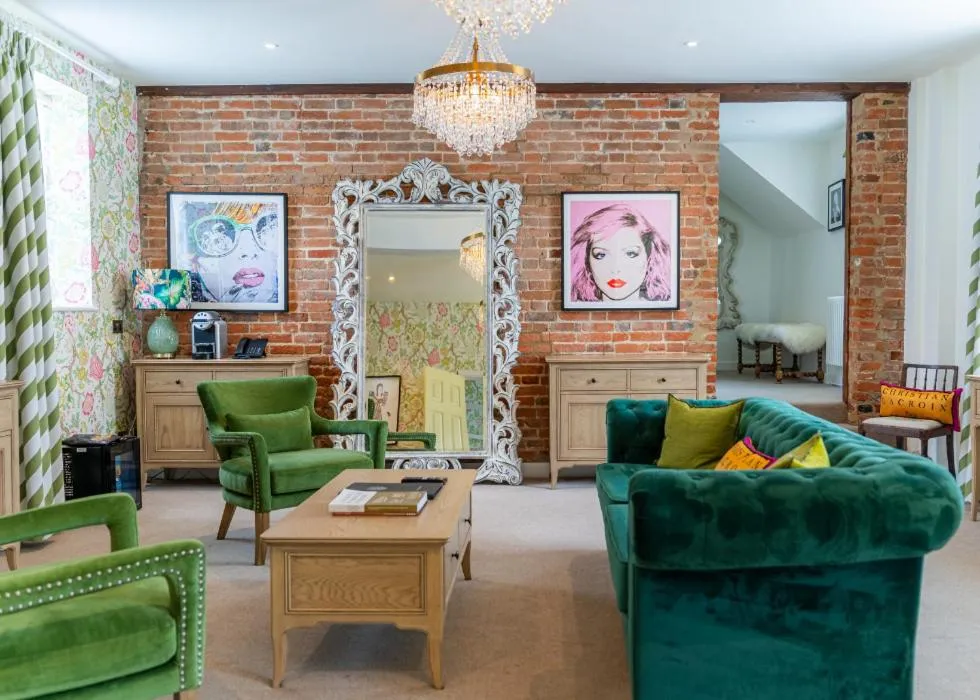 Living room in Seckford Hall Hotel & Spa