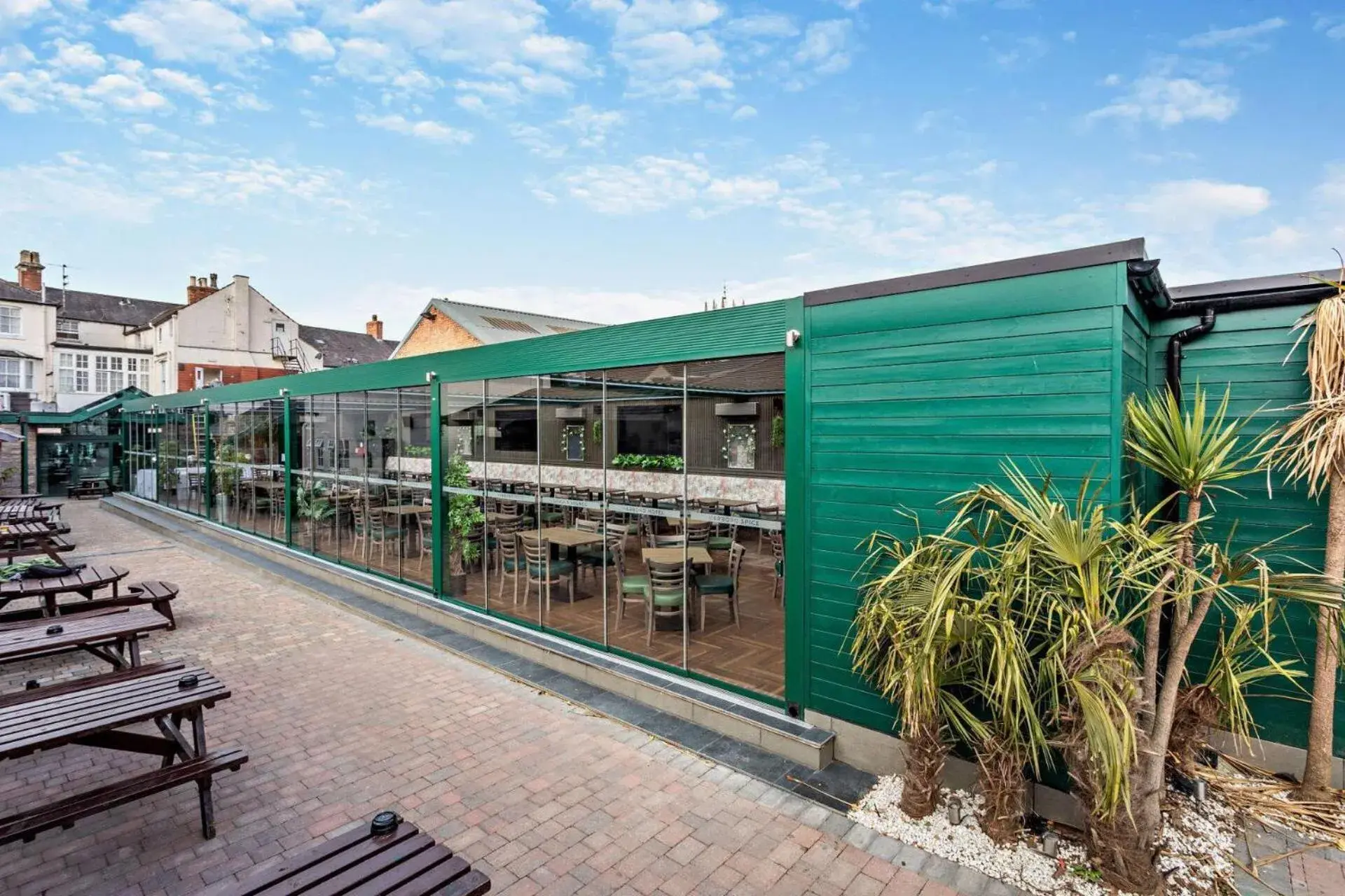 Dining area in The Harboro Hotel Dining area in The Harboro Hotel