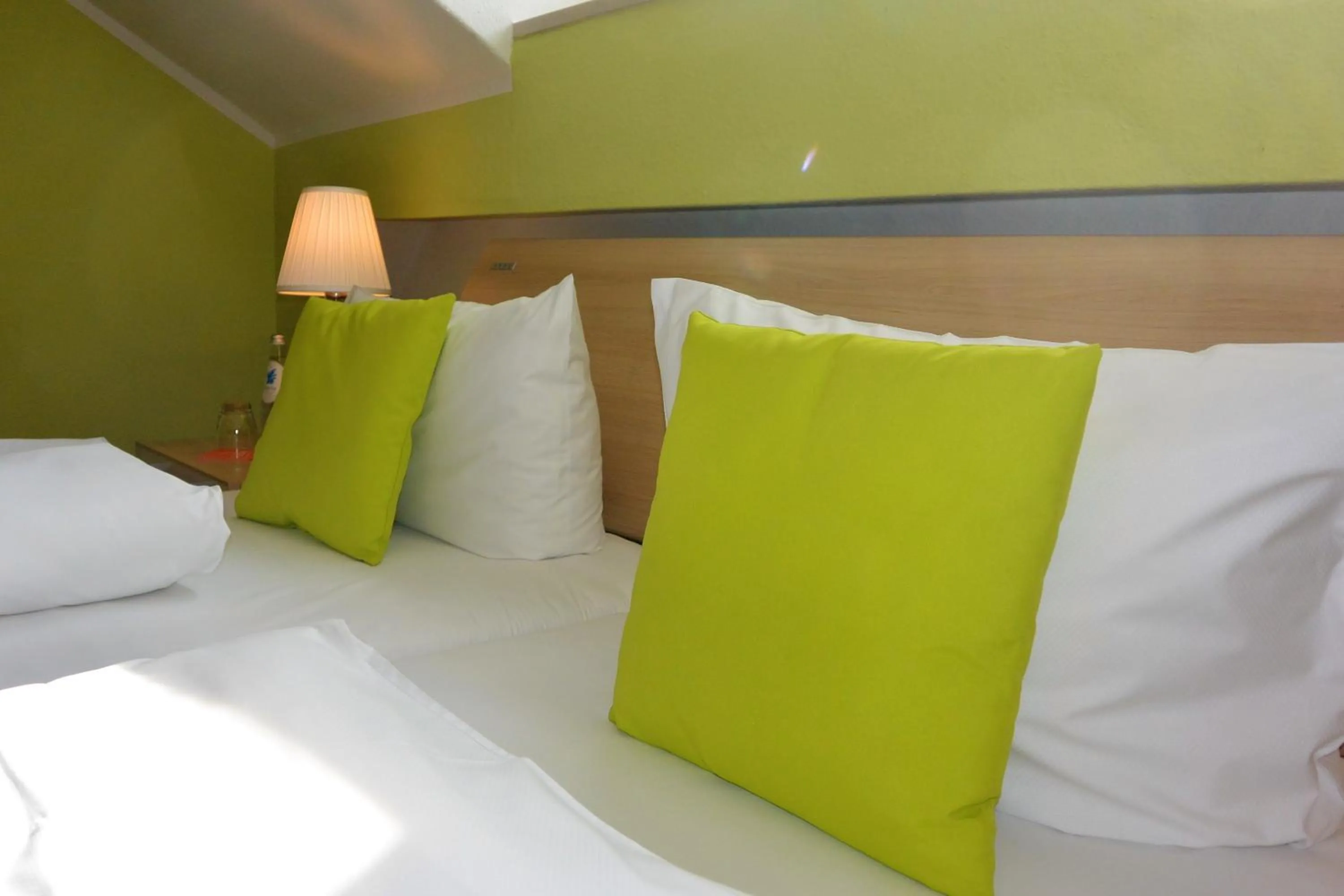 Decorative detail, Bed in Hotel Schlee