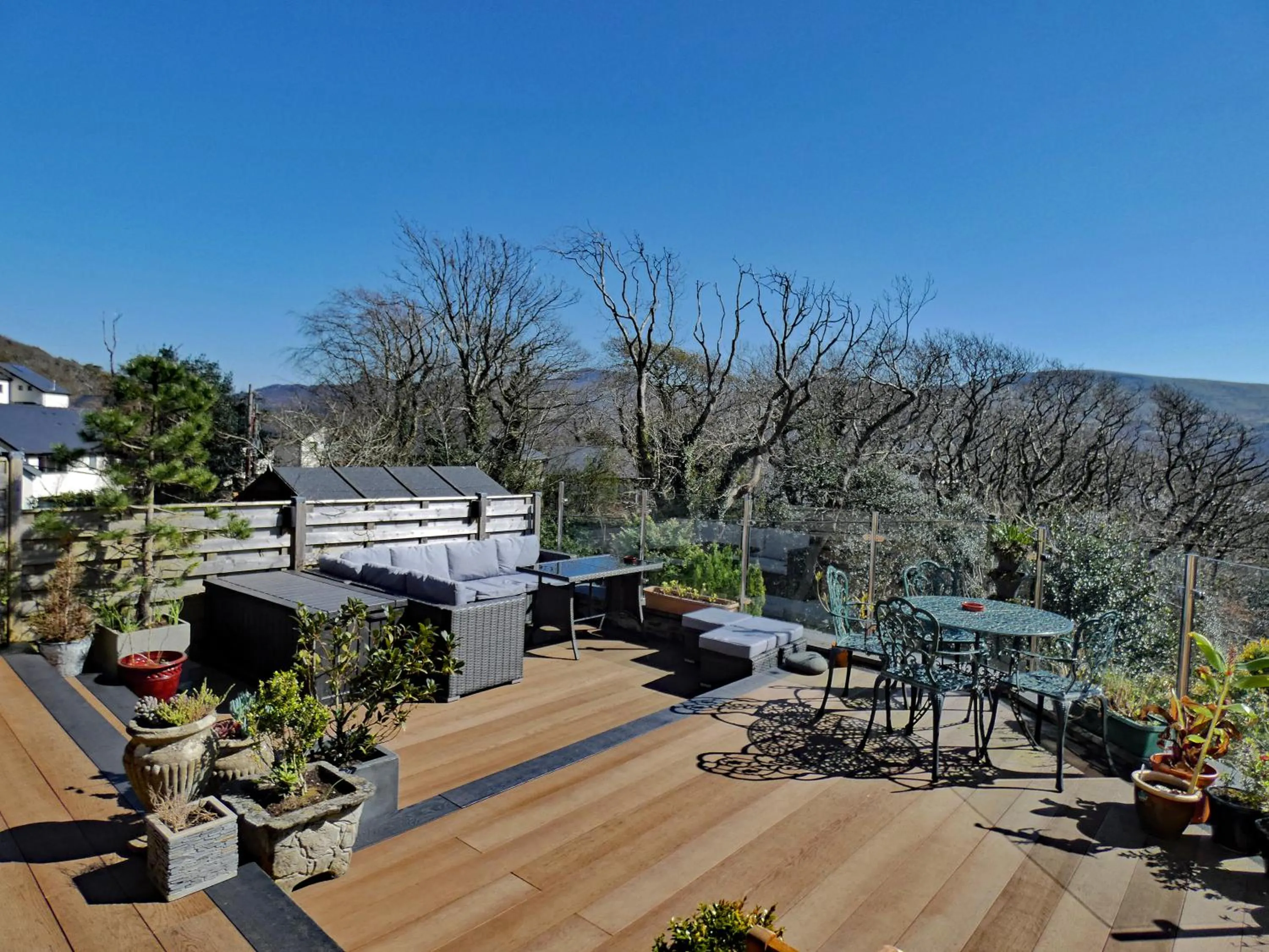 Balcony/Terrace in Bryn Melyn Apartments