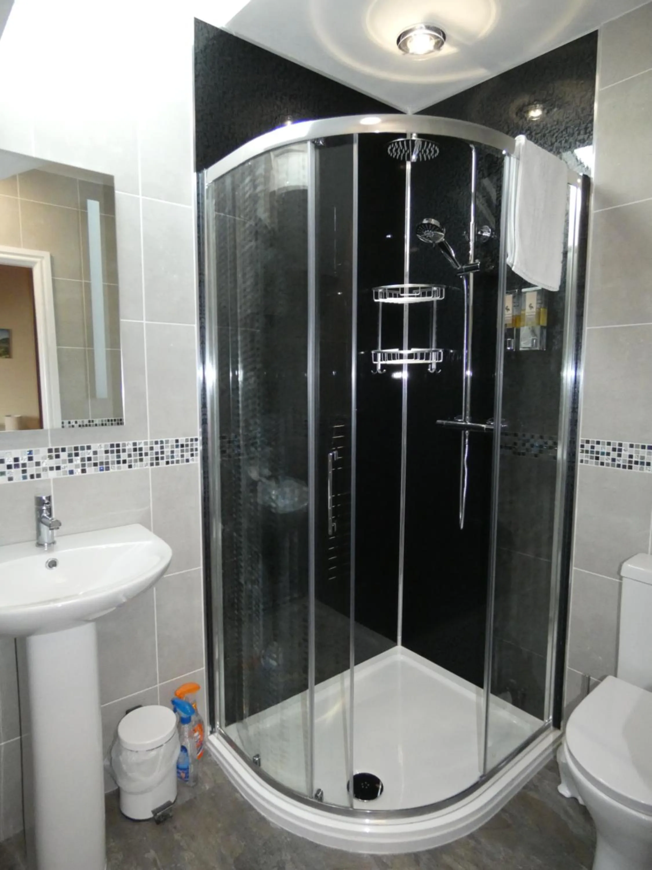 Bathroom in Bryn Melyn Apartments