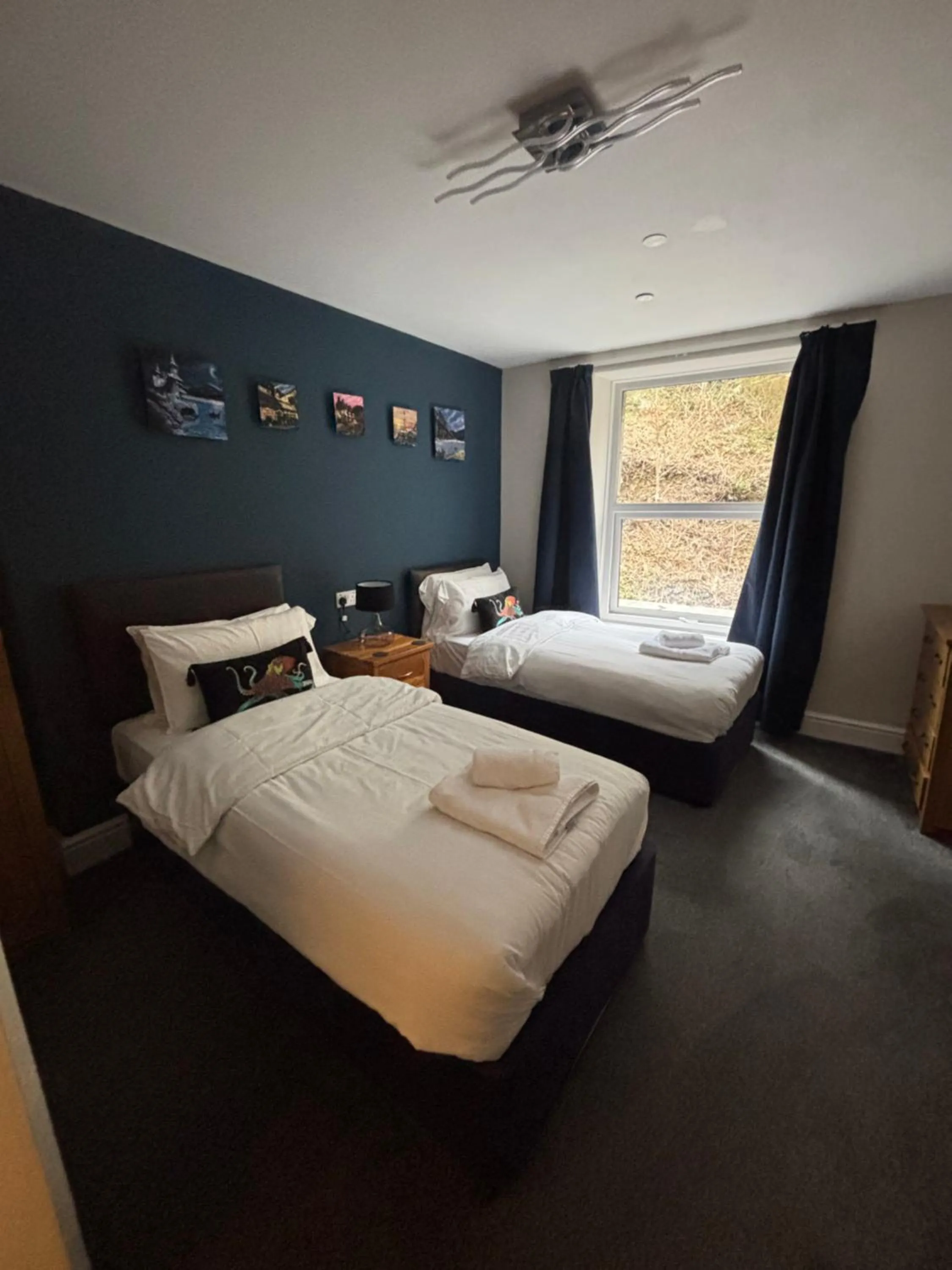 Bed in Bryn Melyn Apartments